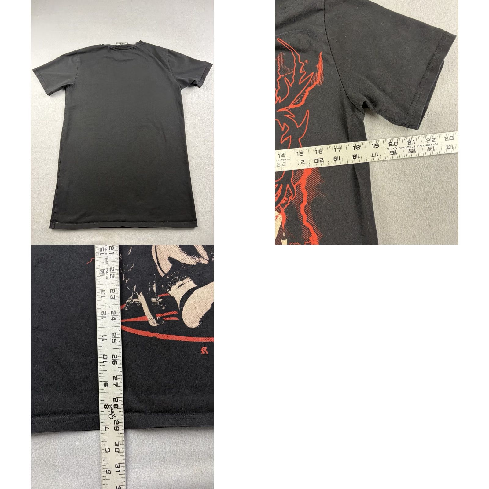 Killstar KILLSTAR T-Shirt Size S Black Crew Neck Graphic Print Gothic Skull Demon Cat Luxury Magick Short Sleeve Unisex Adults Size US S / EU 44-46 / 1 - 8 Thumbnail