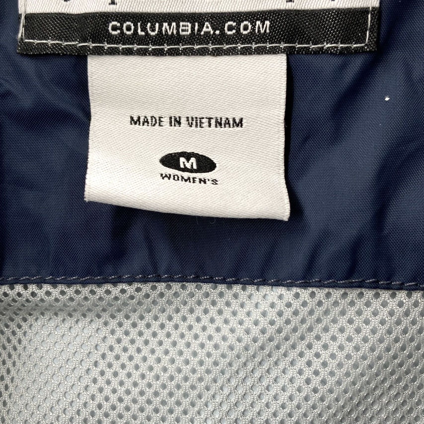 Vintage Columbia Womens Blue Long Sleeve Windbreaker Hooded Jacket M Regular Size Size M / US 6-8 / IT 42-44 - 2 Thumbnail