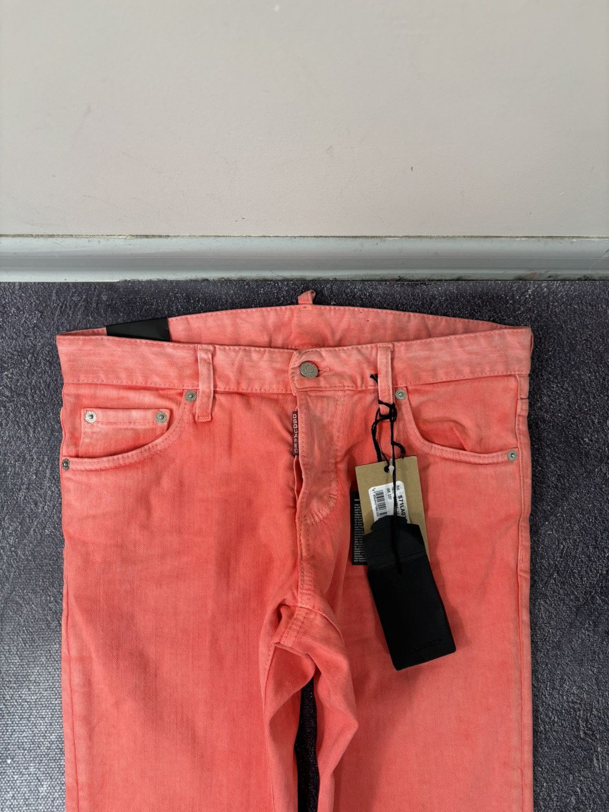 Dsquared2 Dsquared2 Men’s NWT Coral Slim Straight Italian Denim Jeans Size US 28 / EU 44 - 5 Thumbnail