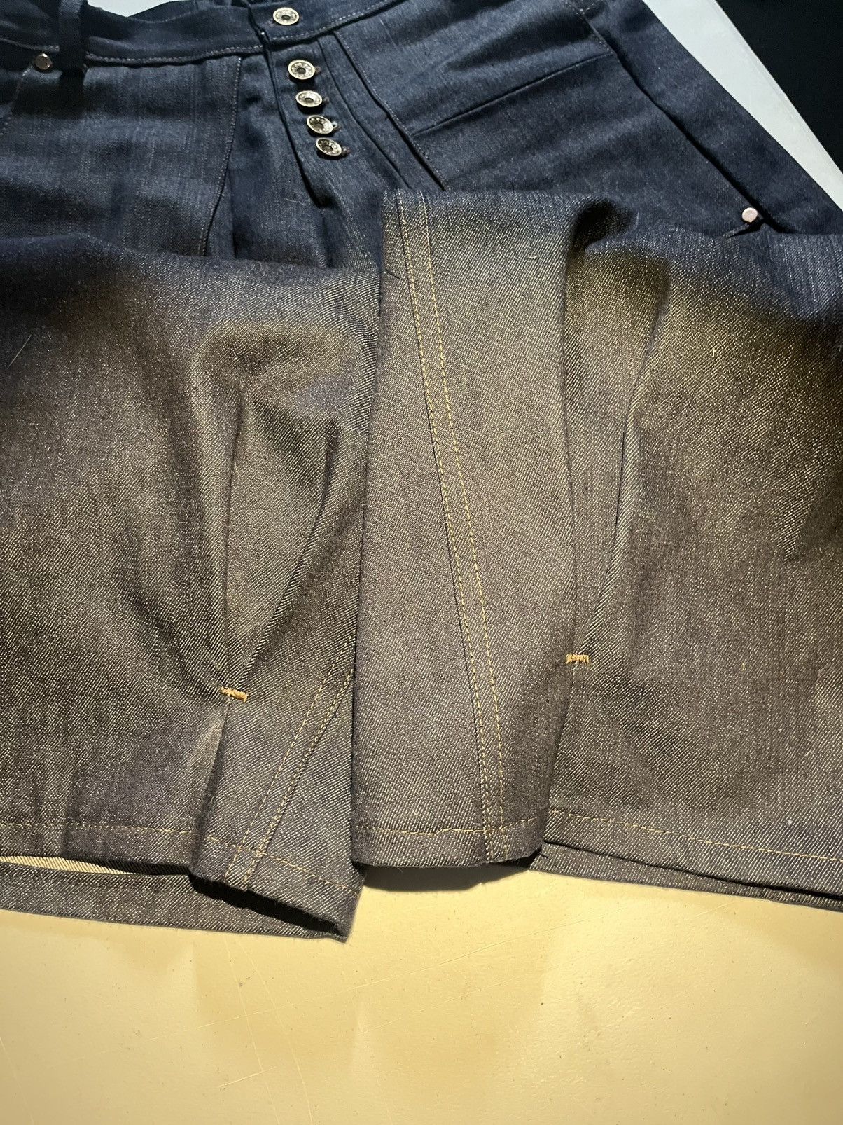 Other JAPANESE SELVEDGE DENIM HOMEMADE Size US 33 - 5 Thumbnail