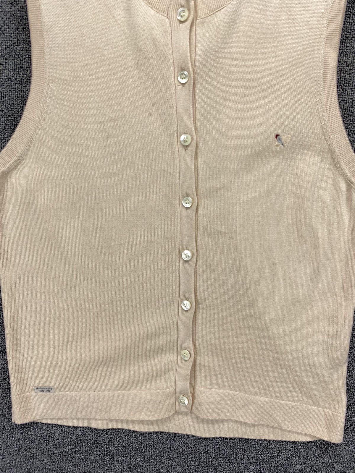 Issey Miyake Vintage Issey Miyake Mademoiselle Non Non Button Up Vest Size L / US 10 / IT 46 - 6 Thumbnail