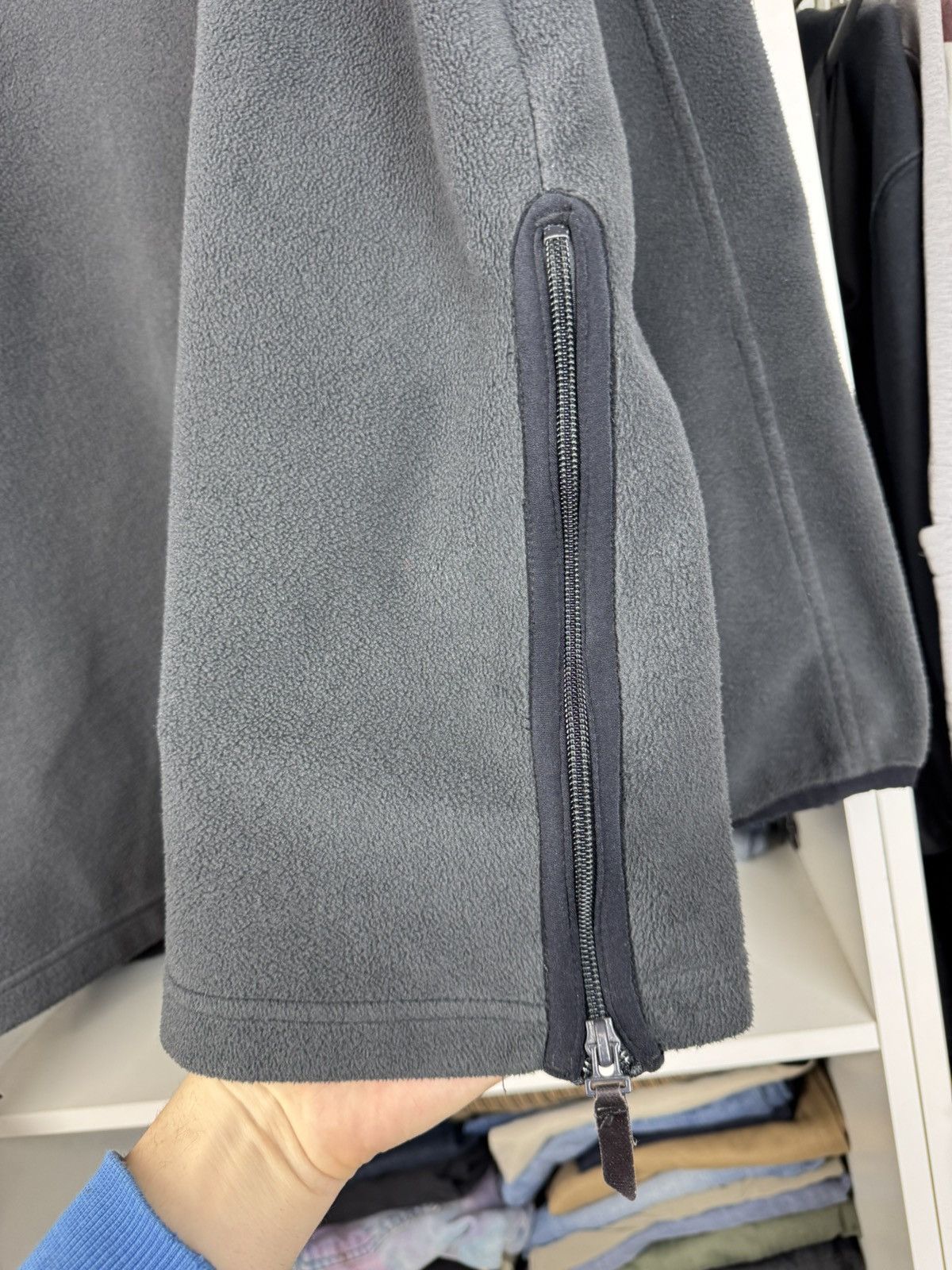 Nike Vintage Nike 1/4 Zip Fleece Pullover Side Zips Size US M / EU 48-50 / 2 - 22 Thumbnail