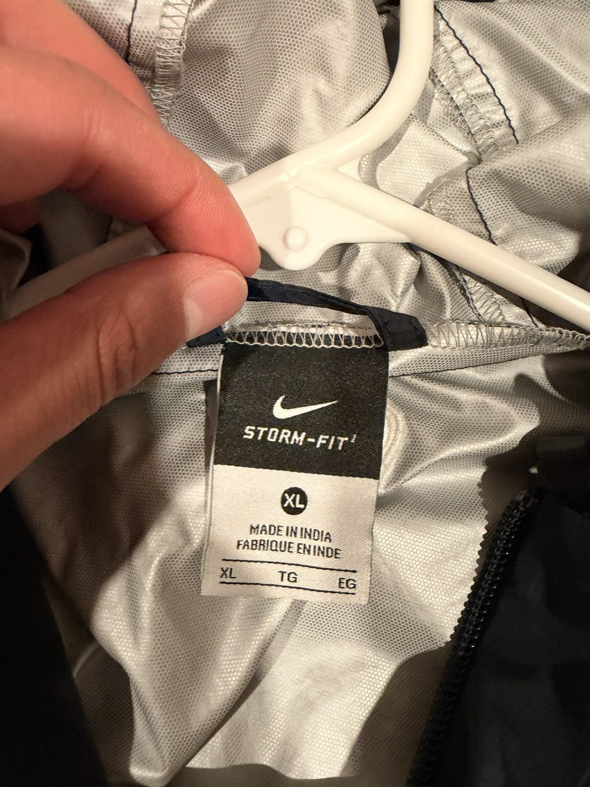 Nike Nike Korea Windbreaker Soccer Rain Jacket Size US XL / EU 56 / 4 - 4 Thumbnail
