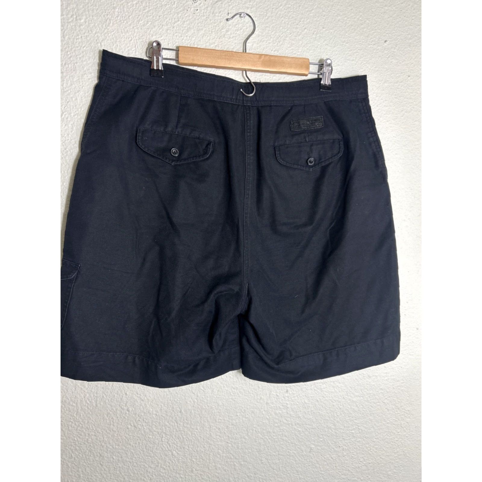 Ralph Lauren Lauren Ralph Lauren Womens Black Cargo Cotton Short Belted 16 Belted 30x8 Size 38" / US 16 / IT 52 - 7 Thumbnail