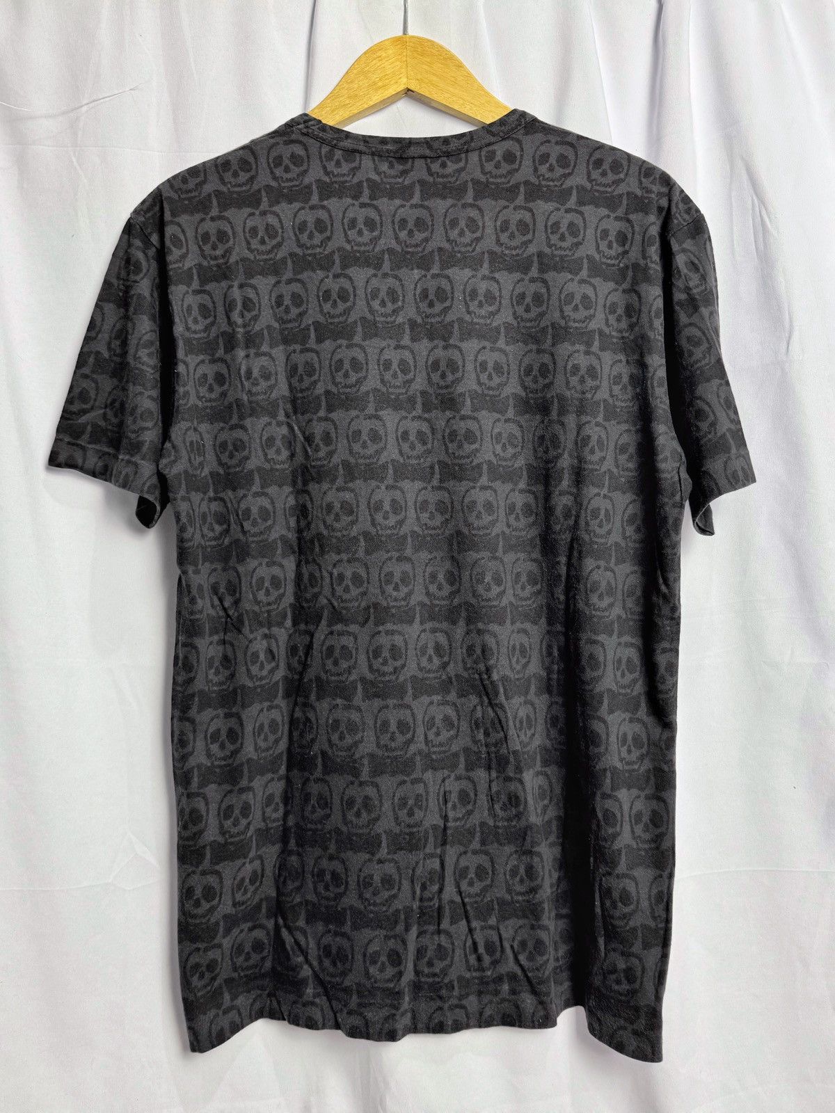 Comme des Garcons Homme Plus × Japanese Brand × Junya Watanabe 💀Rare💀Comme Des Garcons Homme Skulls Tees ifsix Size US M / EU 48-50 / 2 - 2 Thumbnail