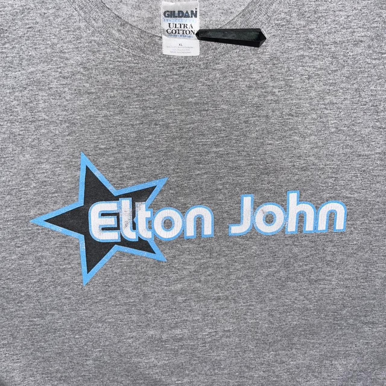 Vintage Vintage Elton John Y2K Star Fabulous Gay LGBTQ+ Band T-Shirt Size US XL / EU 56 / 4 - 3 Thumbnail