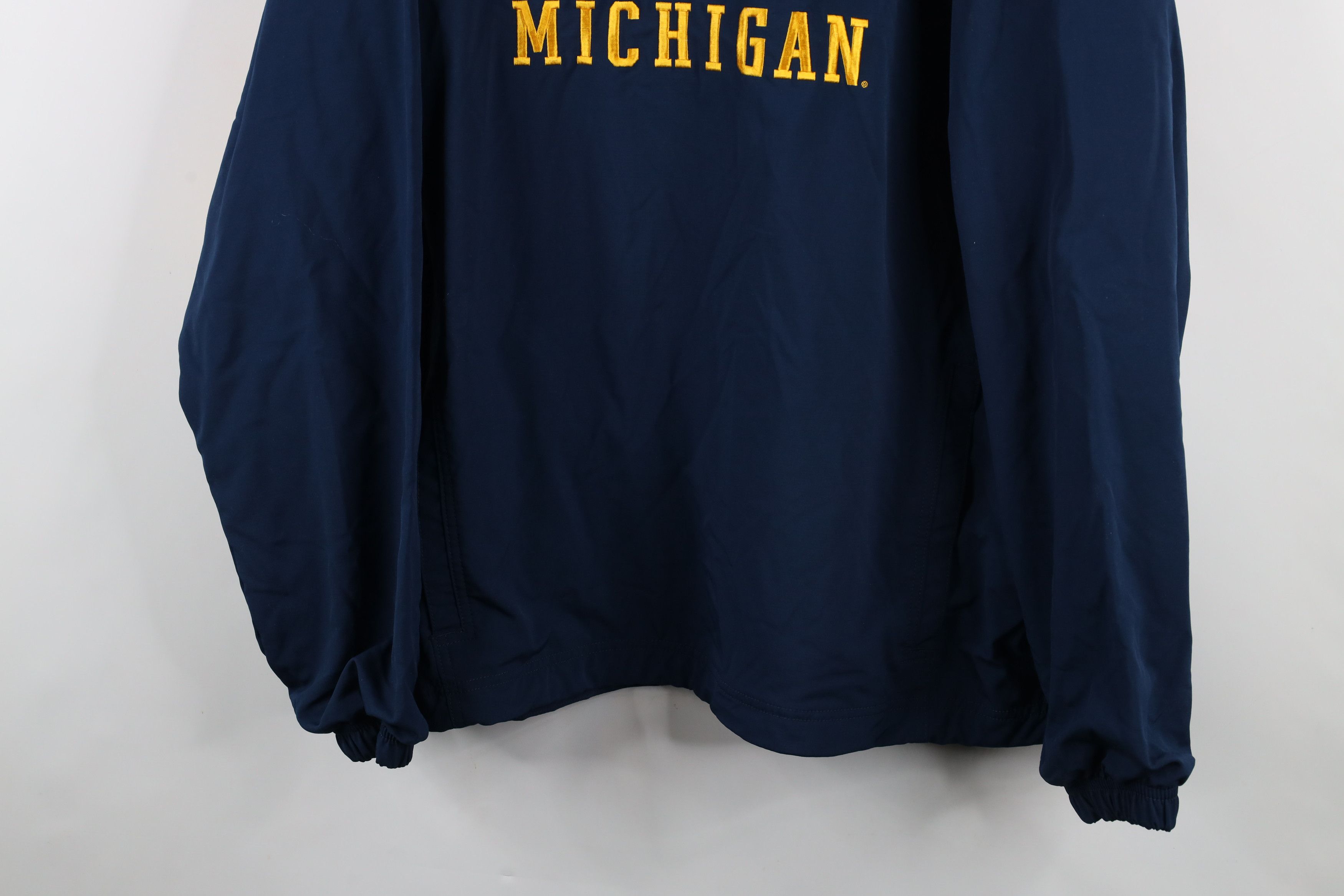 Columbia × Vintage Vintage Columbia University of Michigan Pullover Jacket Size US XL / EU 56 / 4 - 3 Thumbnail
