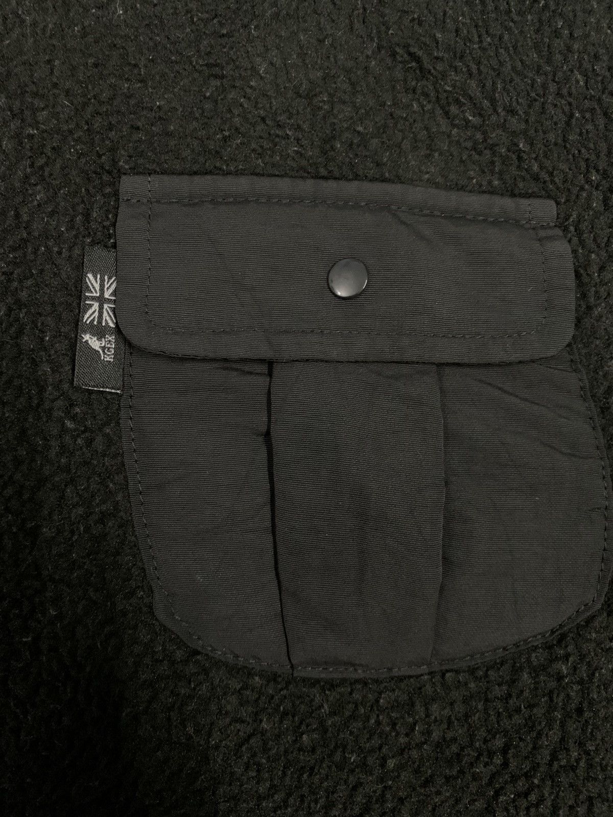 Kangol Vintage Kangol KGEX Snap Button Fleece Pullover Sweatshirt Size US L / EU 52-54 / 3 - 7 Thumbnail