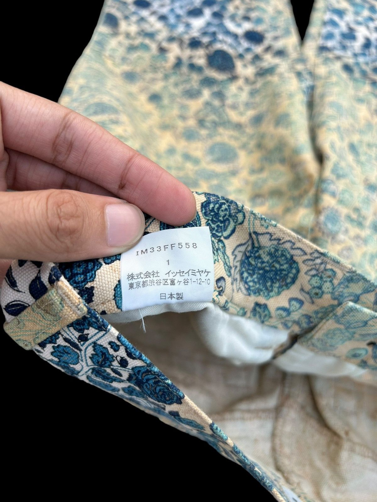 Issey Miyake × Japanese Brand × Kapital Issey Miyake Floral Tattoo Uneven dyed Pants ☠️🎌 Size US 28 / EU 44 - 9 Thumbnail
