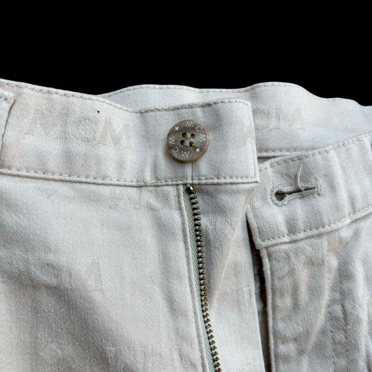 MCM Vintage Mcm Monogram Pants Size 26" / US 2 / IT 38 - 9 Thumbnail
