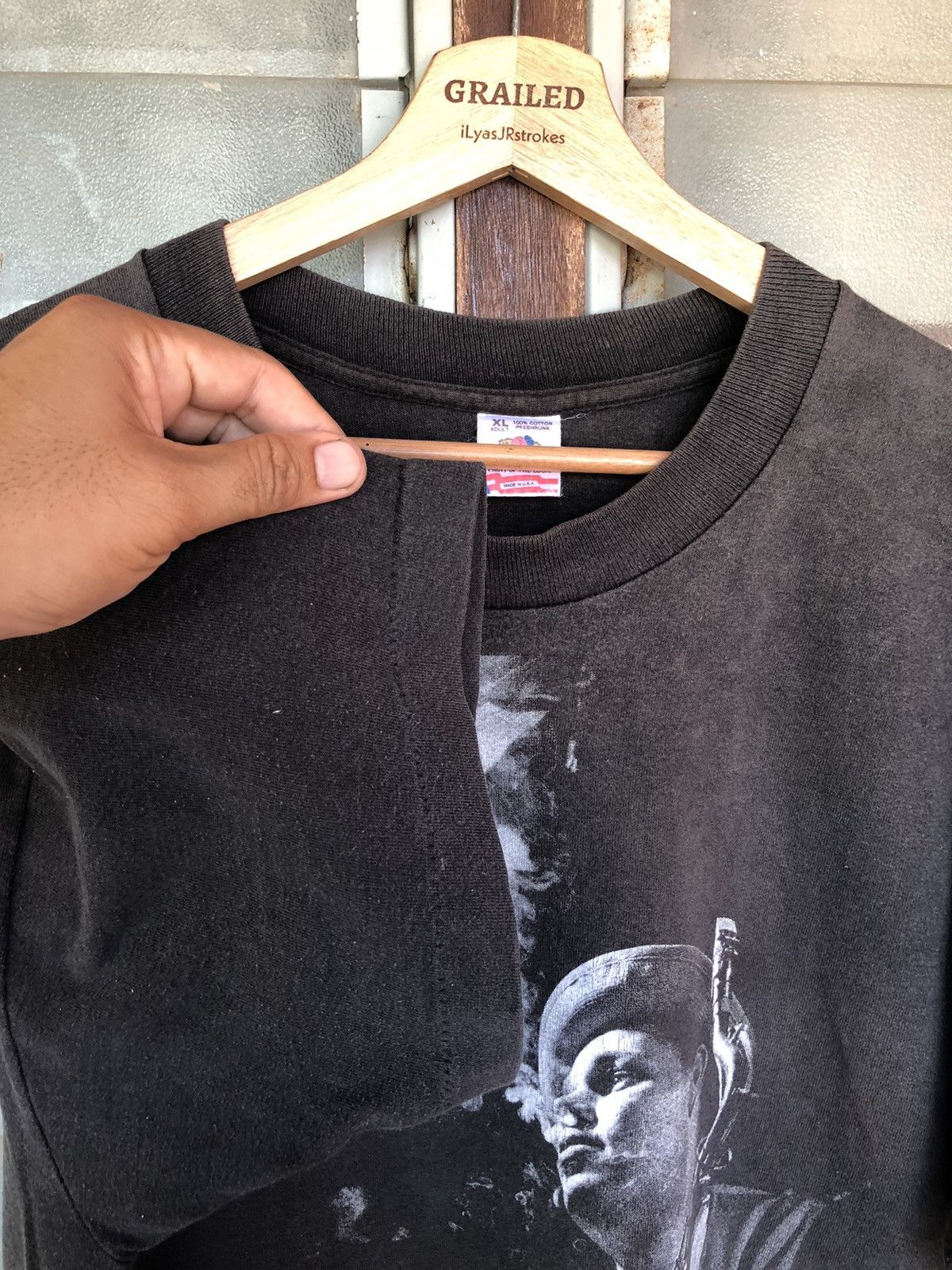 Vintage Vintage 90's Dexter Gordon American Jazz Distresed Shirt Tee Size US XL / EU 56 / 4 - 8 Thumbnail
