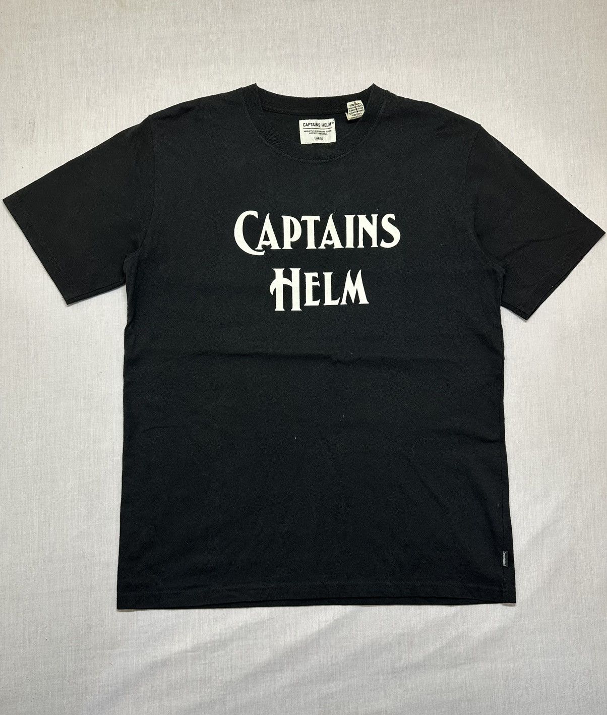 Japanese Brand Captains Helm Classic Logo T-shirt. Size US L / EU 52-54 / 3 - 1 Thumbnail