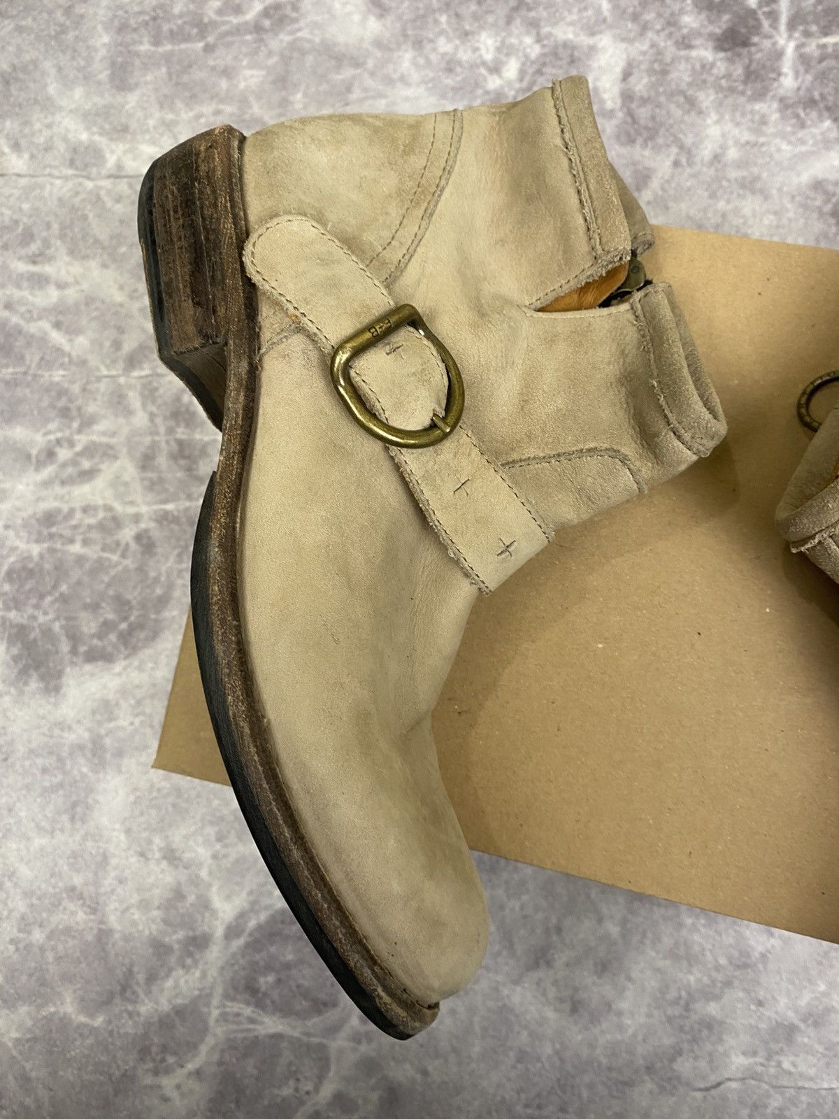 Fiorentini + Baker Fiorentini Baker Suede Beige Boots Size: 36 Size US 6 / IT 36 - 2 Thumbnail