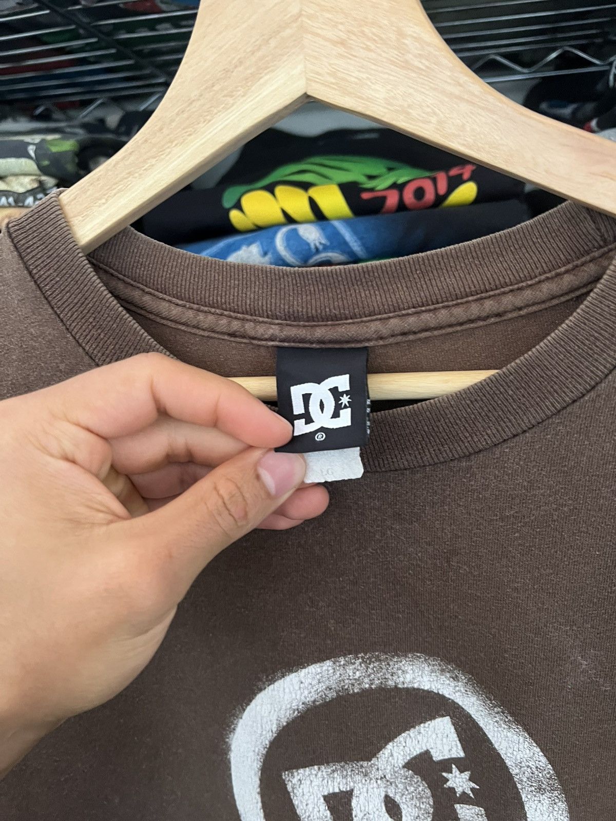 DC 2000s DC Shoes Skate Tee Y2K Size US L / EU 52-54 / 3 - 3 Thumbnail