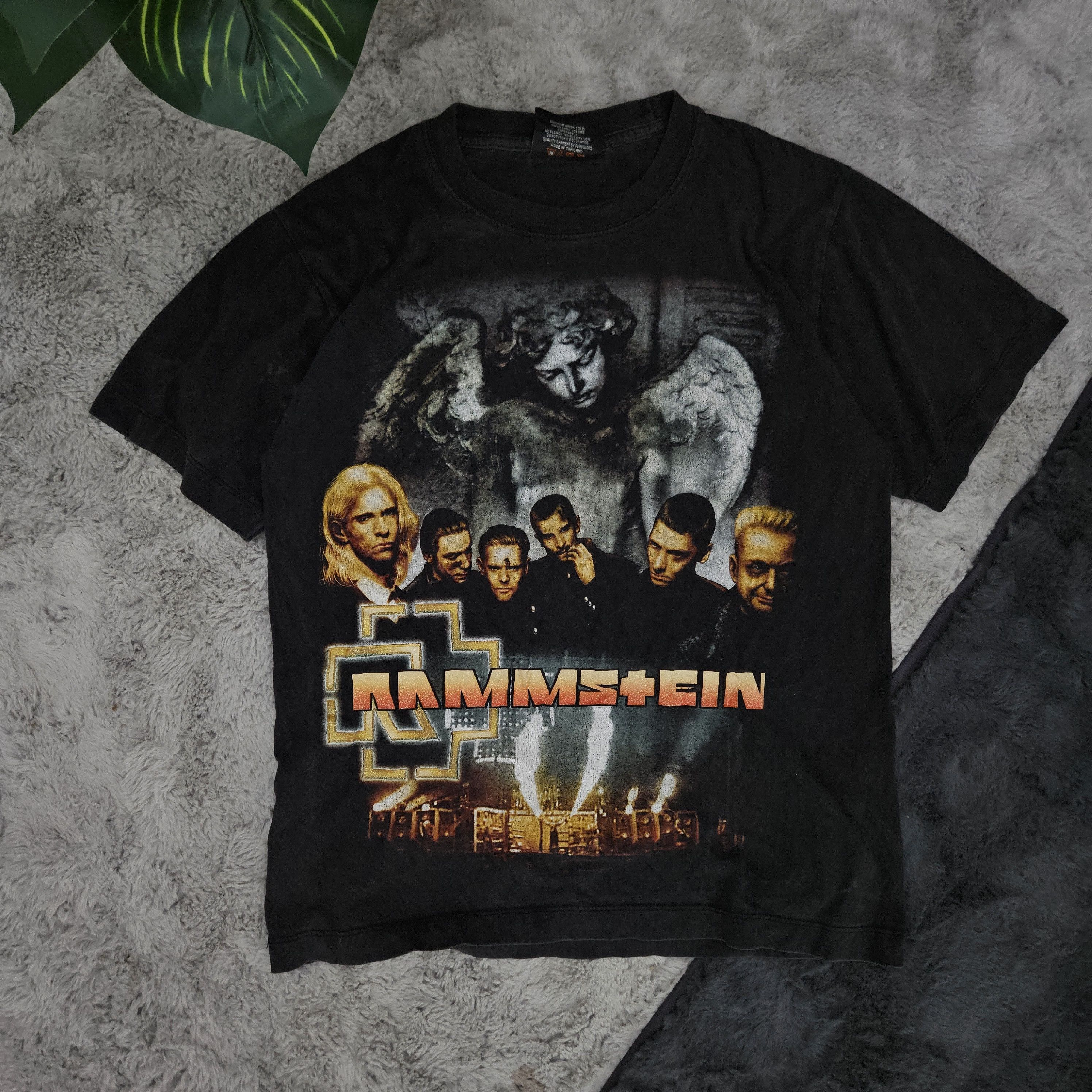Band Tees VINTAGE RAMMSTEIN DOUBLE SIDED TEE T SHIRT Size US S / EU 44-46 / 1 - 1 Thumbnail
