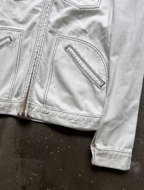 Number (N)ine Number (N)ine 2002SS Distressed Denim Jacket Size US S / EU 44-46 / 1 - 5 Thumbnail