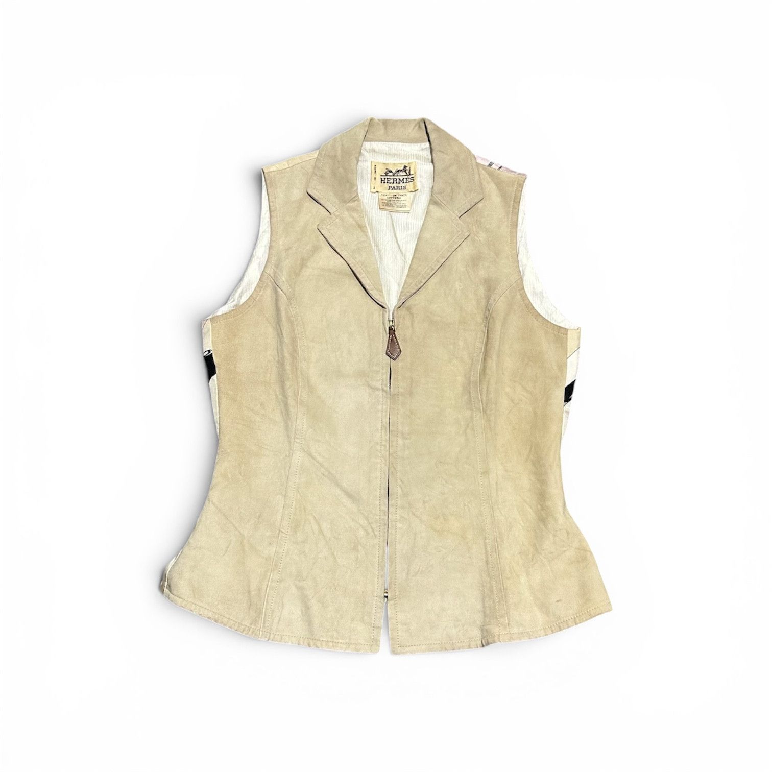 Hermes Hermes Silk Vest Size US XXS / EU 40 - 2 Thumbnail
