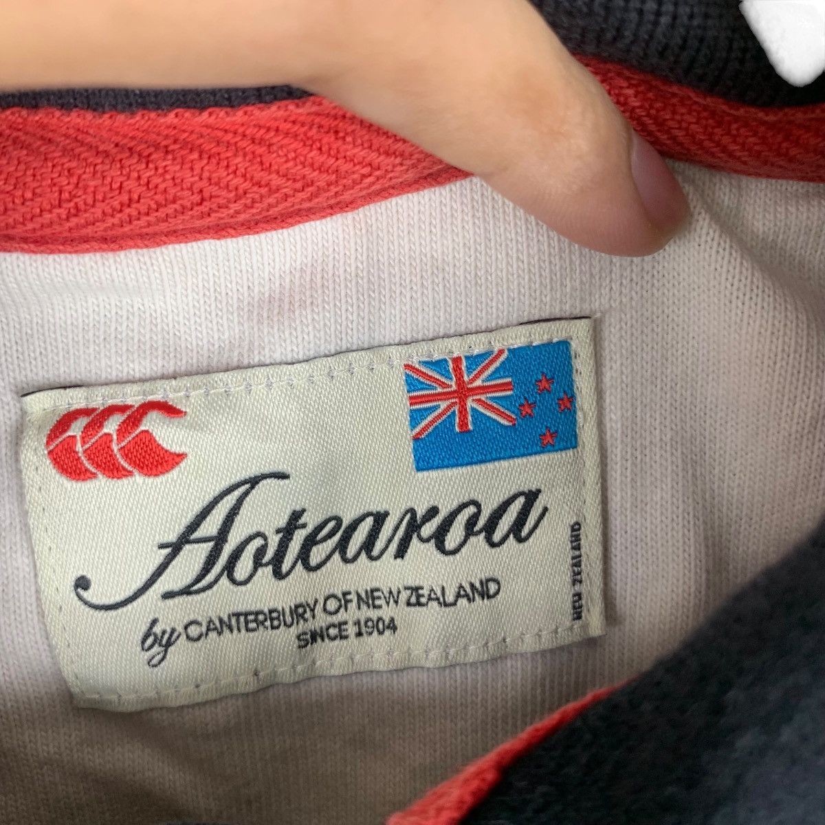 Vintage CANTERBURY AOTEAROA COLLECTION Rugby Tee Shirt Top Polo Size US M / EU 48-50 / 2 - 5 Thumbnail