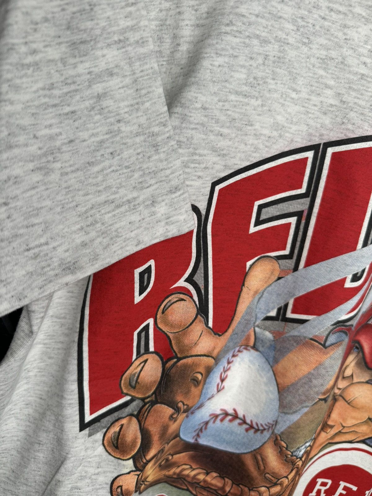 MLB × Salem Sportswear × Vintage Vintage 1994 Cincinnati Reds MLB Wrap Around Large Tee Size US L / EU 52-54 / 3 - 4 Thumbnail