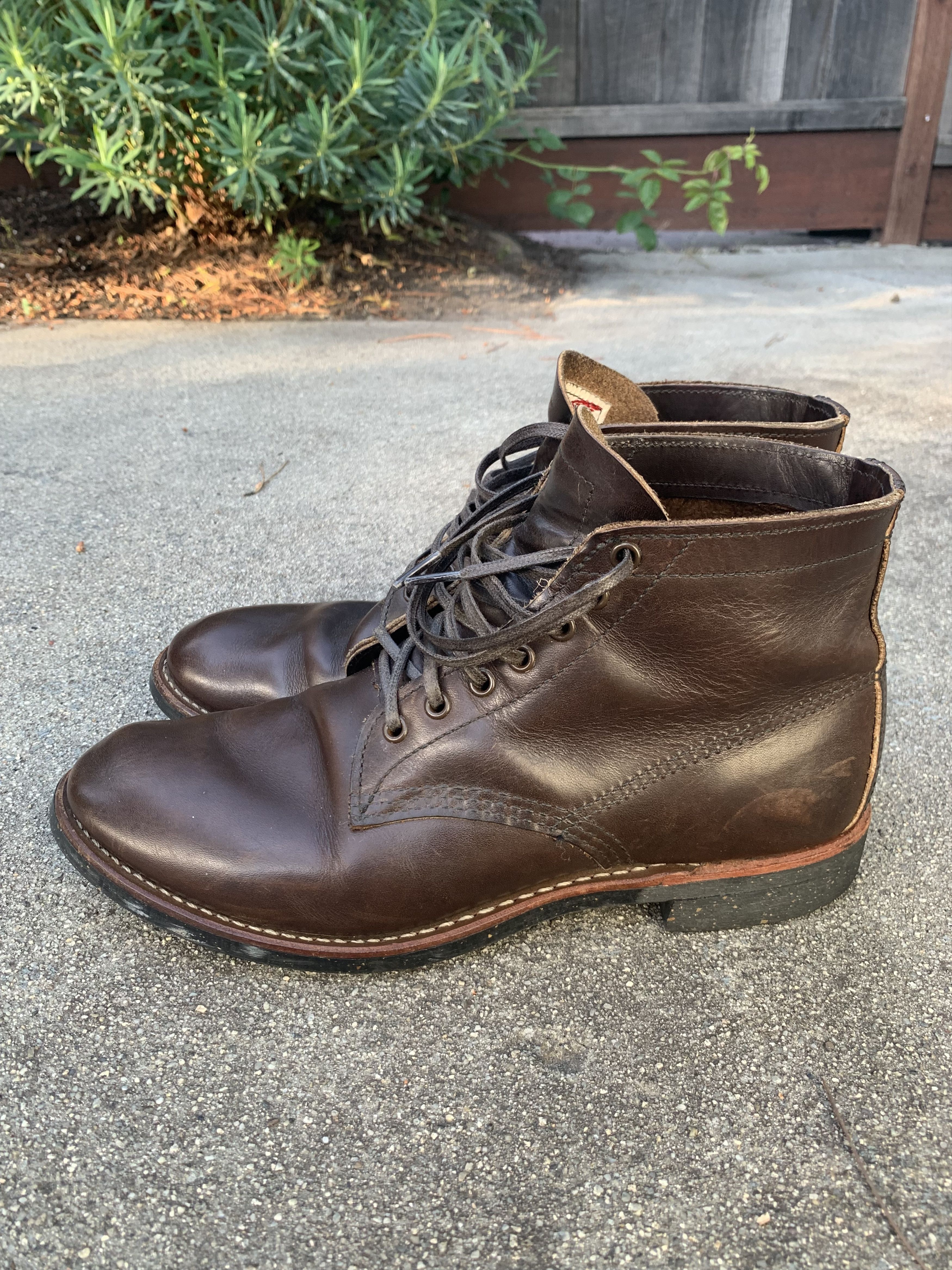 Red Wing Redwing Merchant 8061 Ebony Harness Size US 8 / EU 41 - 3 Thumbnail