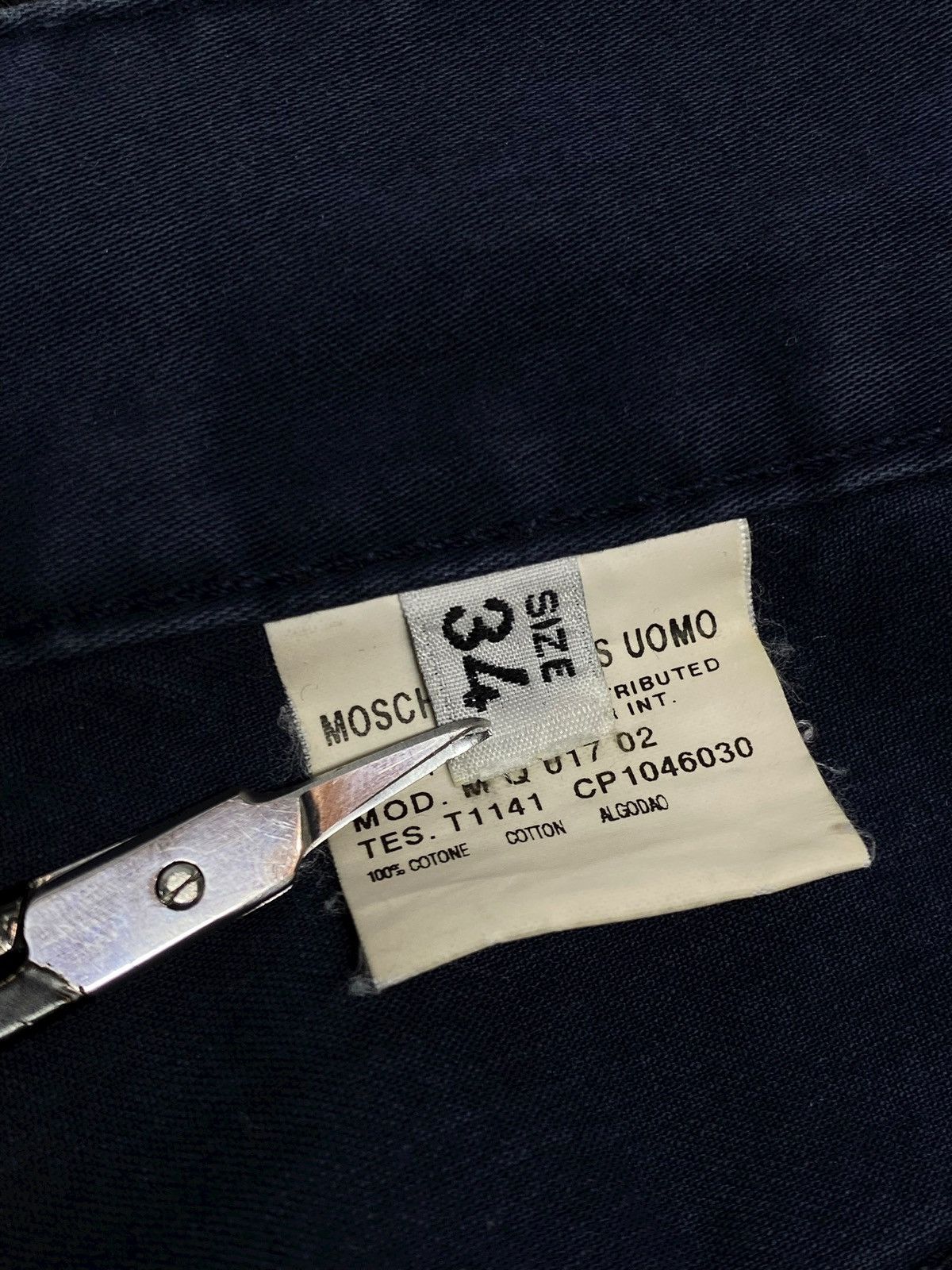 Moschino Moschino Jeans Graffiti Painted Rick Owens Style Avant Garde Size US 34 / EU 50 - 22 Thumbnail