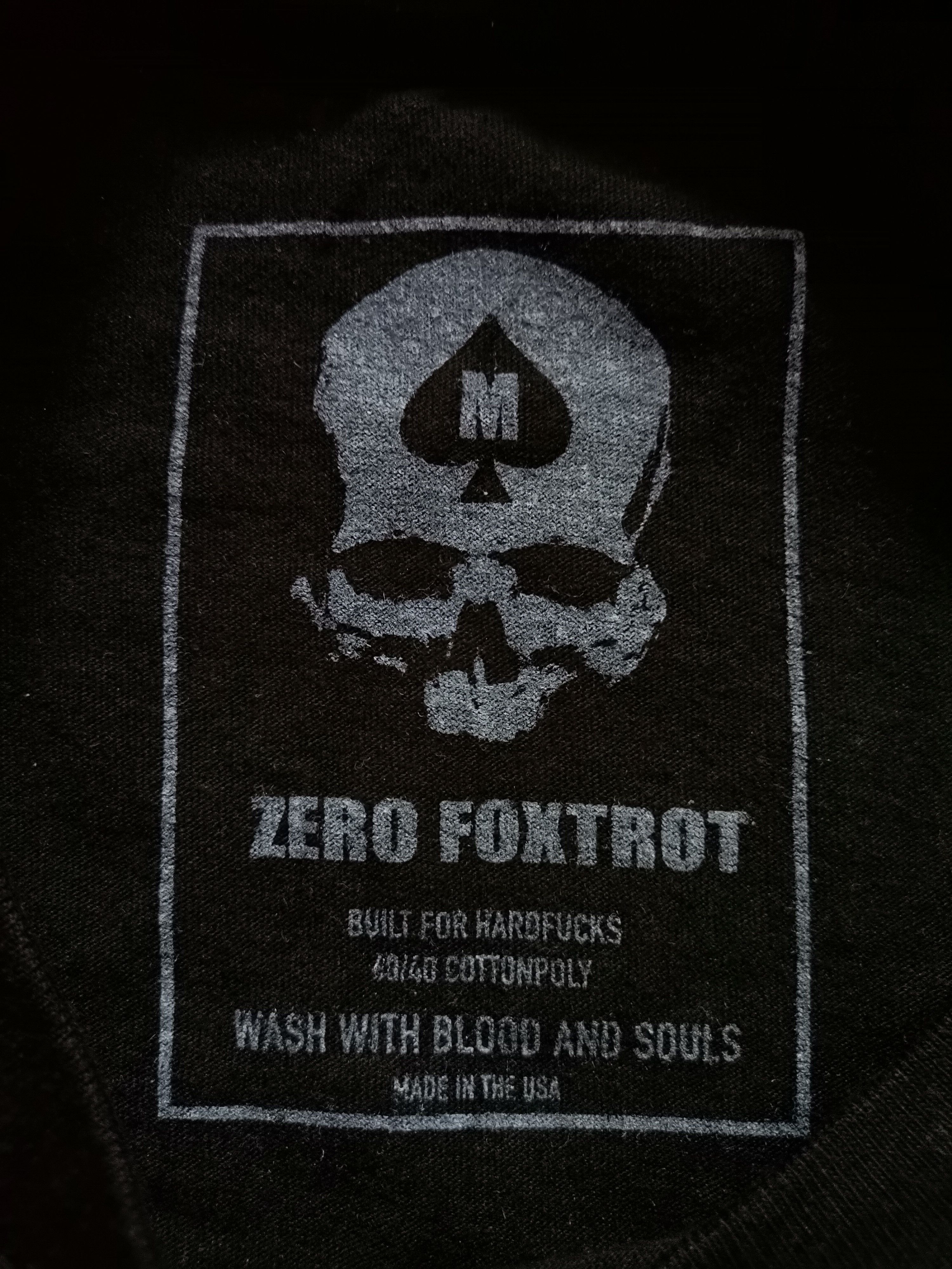 Affliction Zero Foxtrot Skull T-Shirt Size US M / EU 48-50 / 2 - 5 Thumbnail