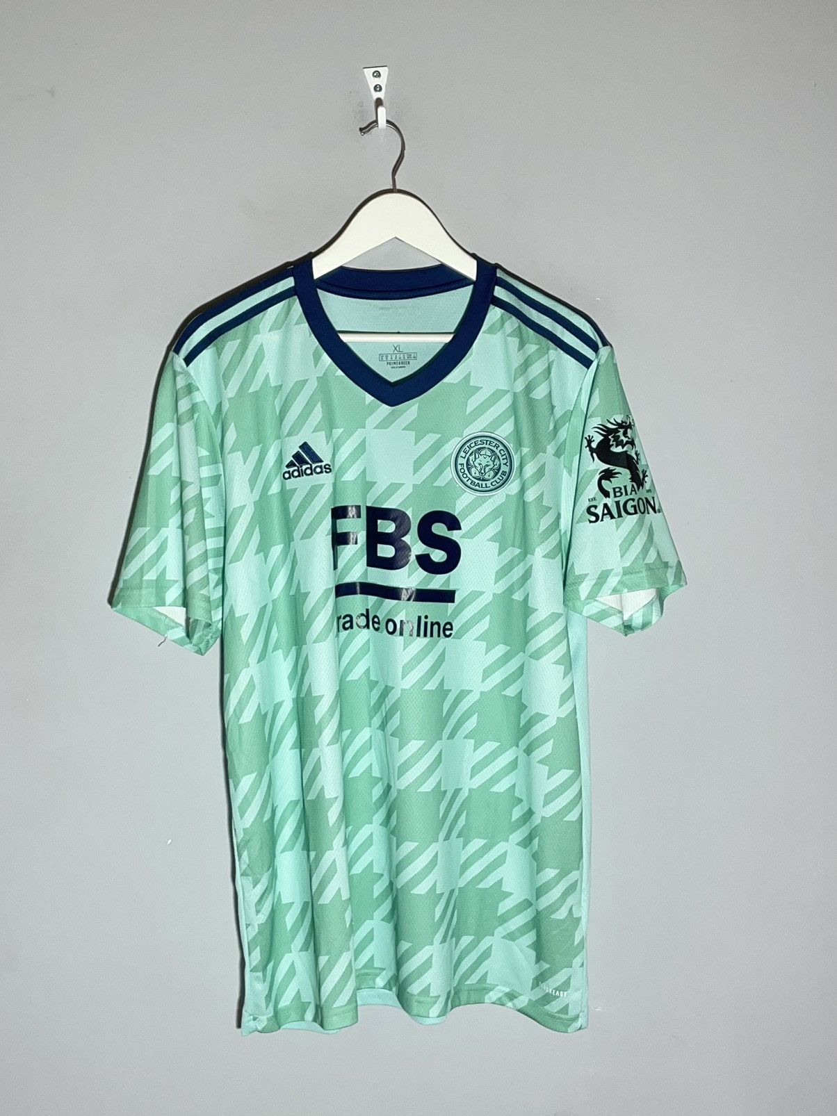 Adidas Leicester City Adidas 2021/22 Away Football Shirt Size US XL / EU 56 / 4 - 1 Thumbnail