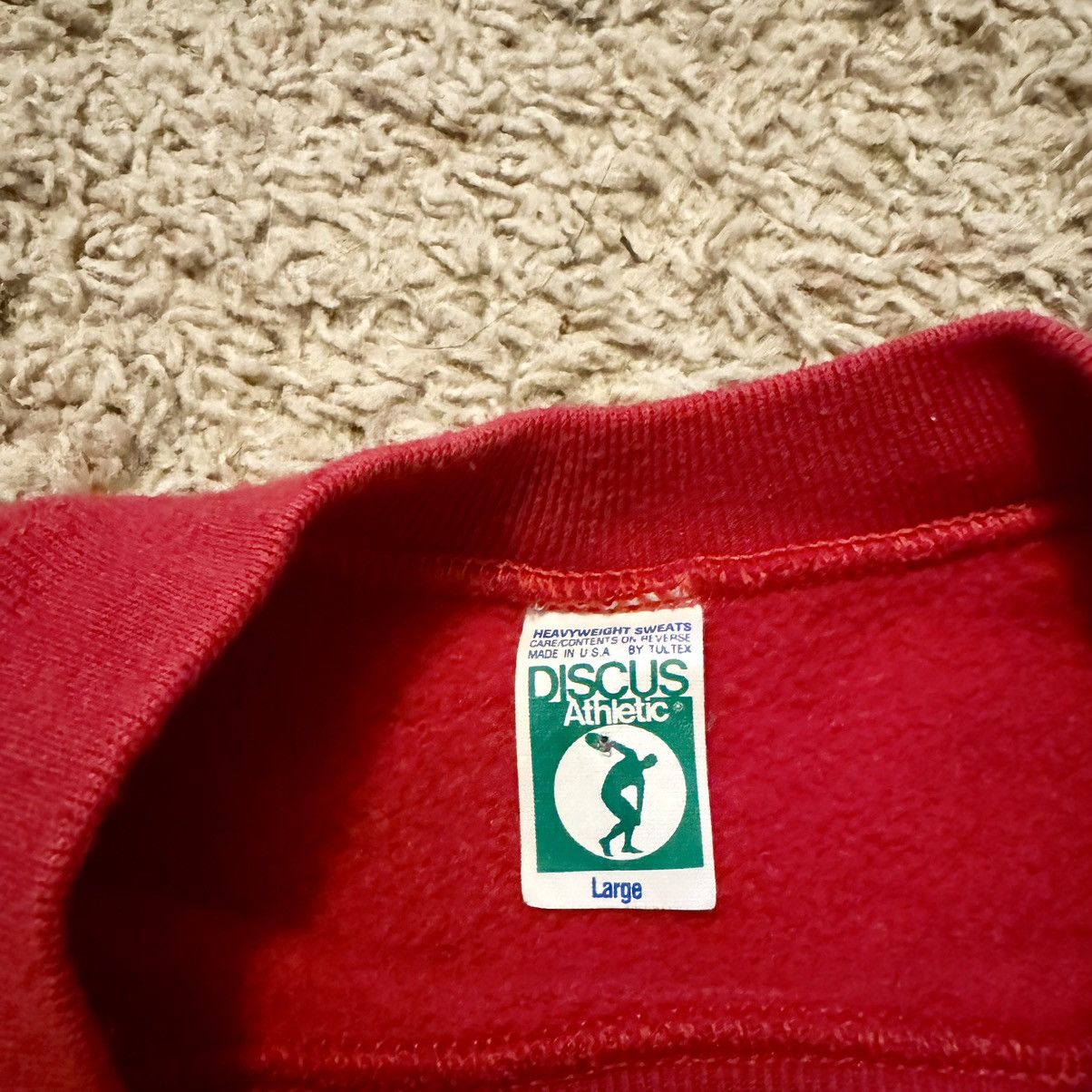 Coca Cola × Vintage VINTAGE 80s COCA COLA SWEATSHIRT! Size US L / EU 52-54 / 3 - 6 Thumbnail