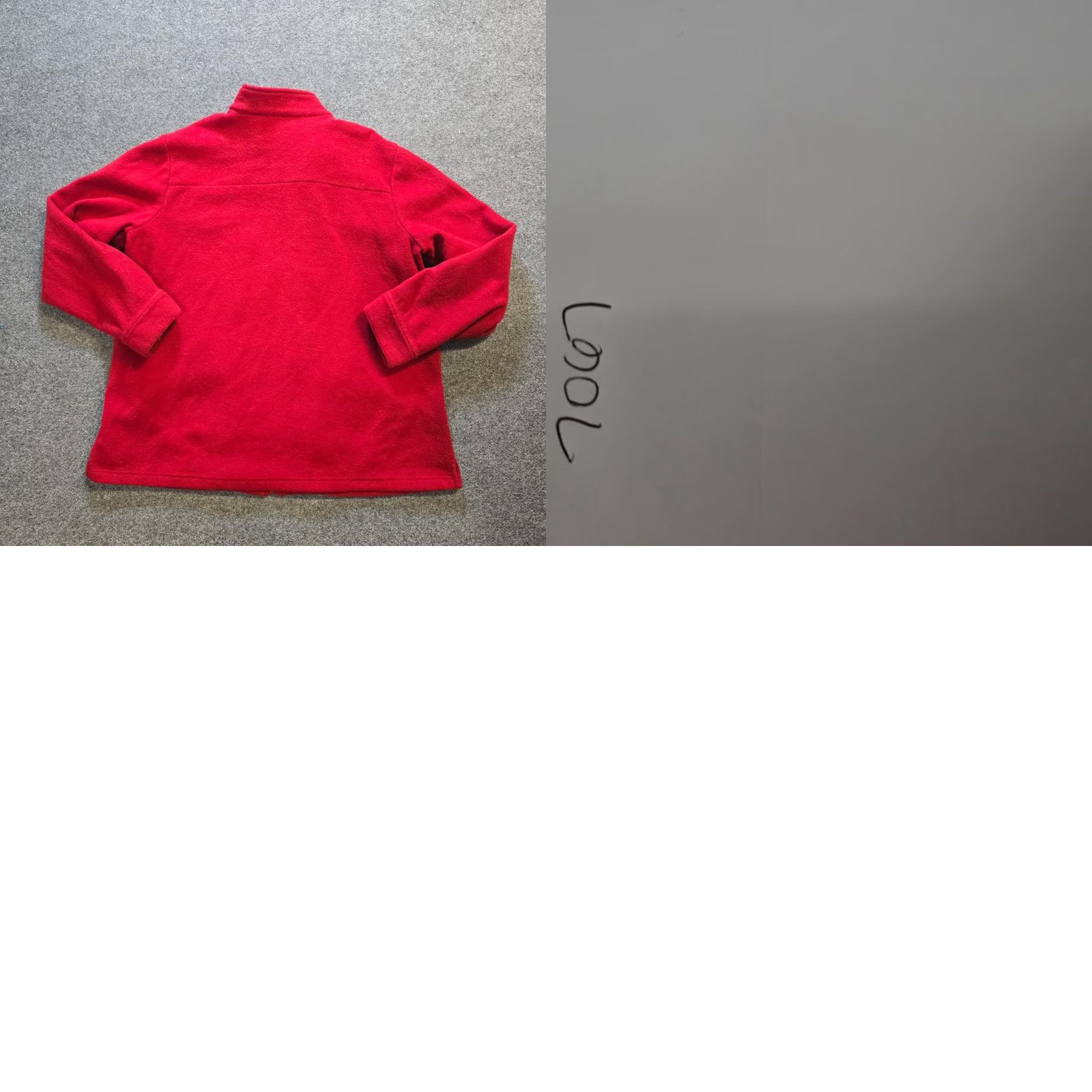 Quacker Factory Quacker Factory Jacket Womens XL Red Fleece Full Zip Rhinestones Casual Jacket Size XL / US 12-14 / IT 48-50 - 8 Thumbnail