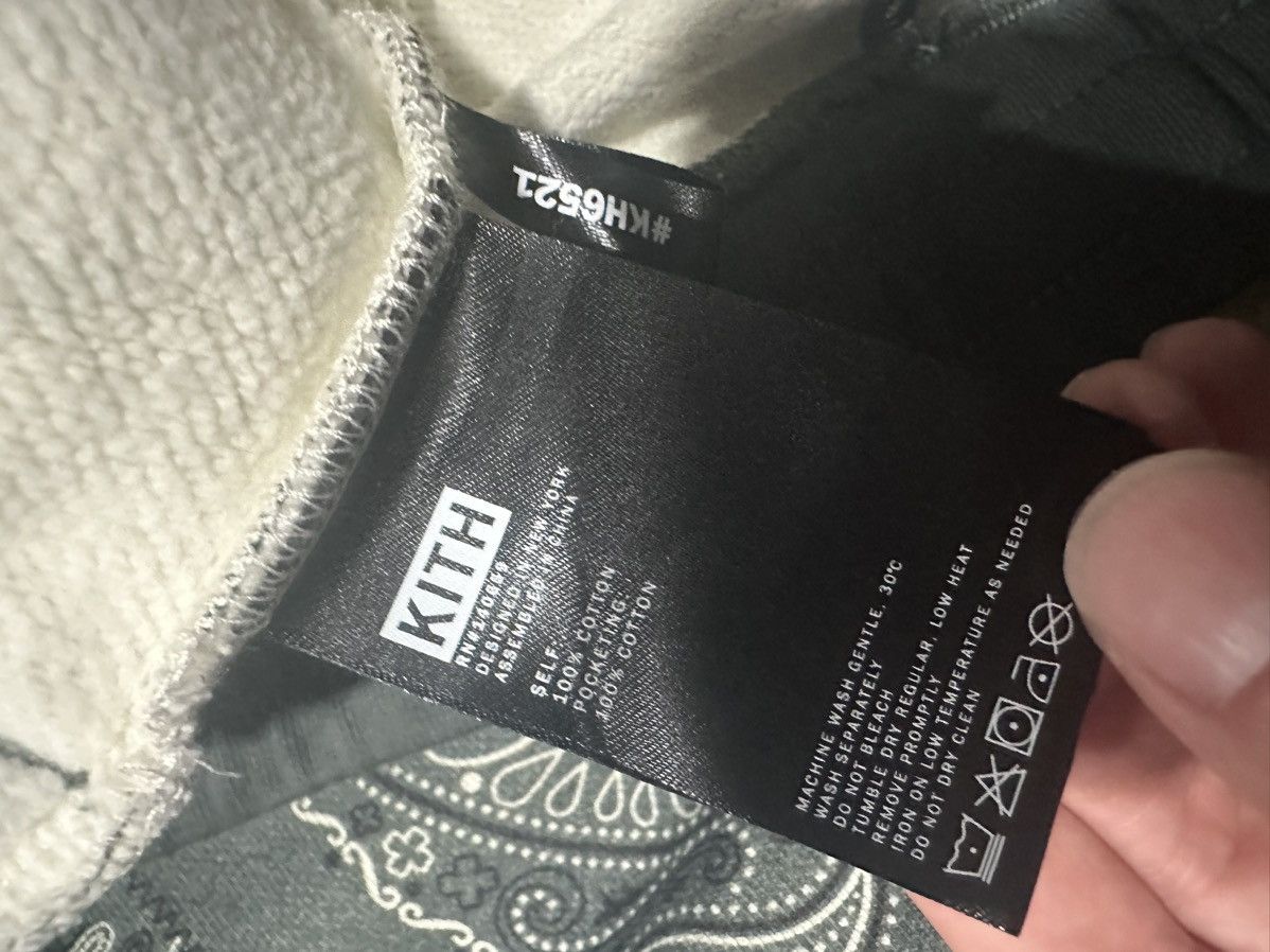 Kith KITH DECONSTRUCTED BANDANA WILLIAMS L SWEATPANT - STADIUM Size US 36 / EU 52 - 4 Thumbnail