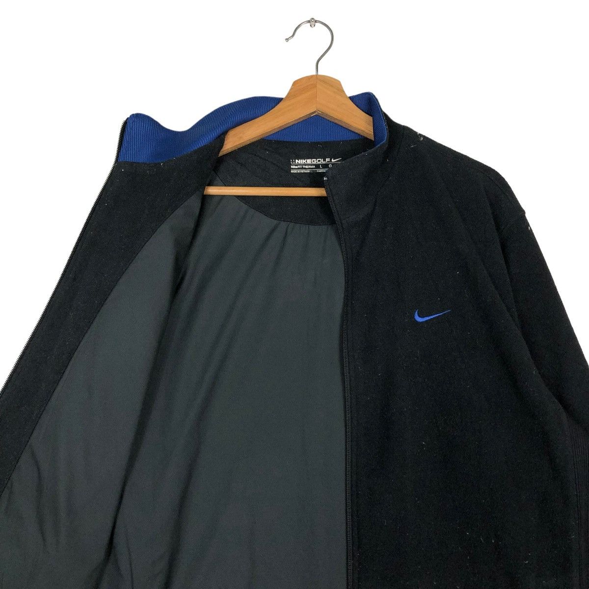 Nike 🔥VINTAGE NIKE GOLF ZIPPER JACKET Size US L / EU 52-54 / 3 - 12 Thumbnail