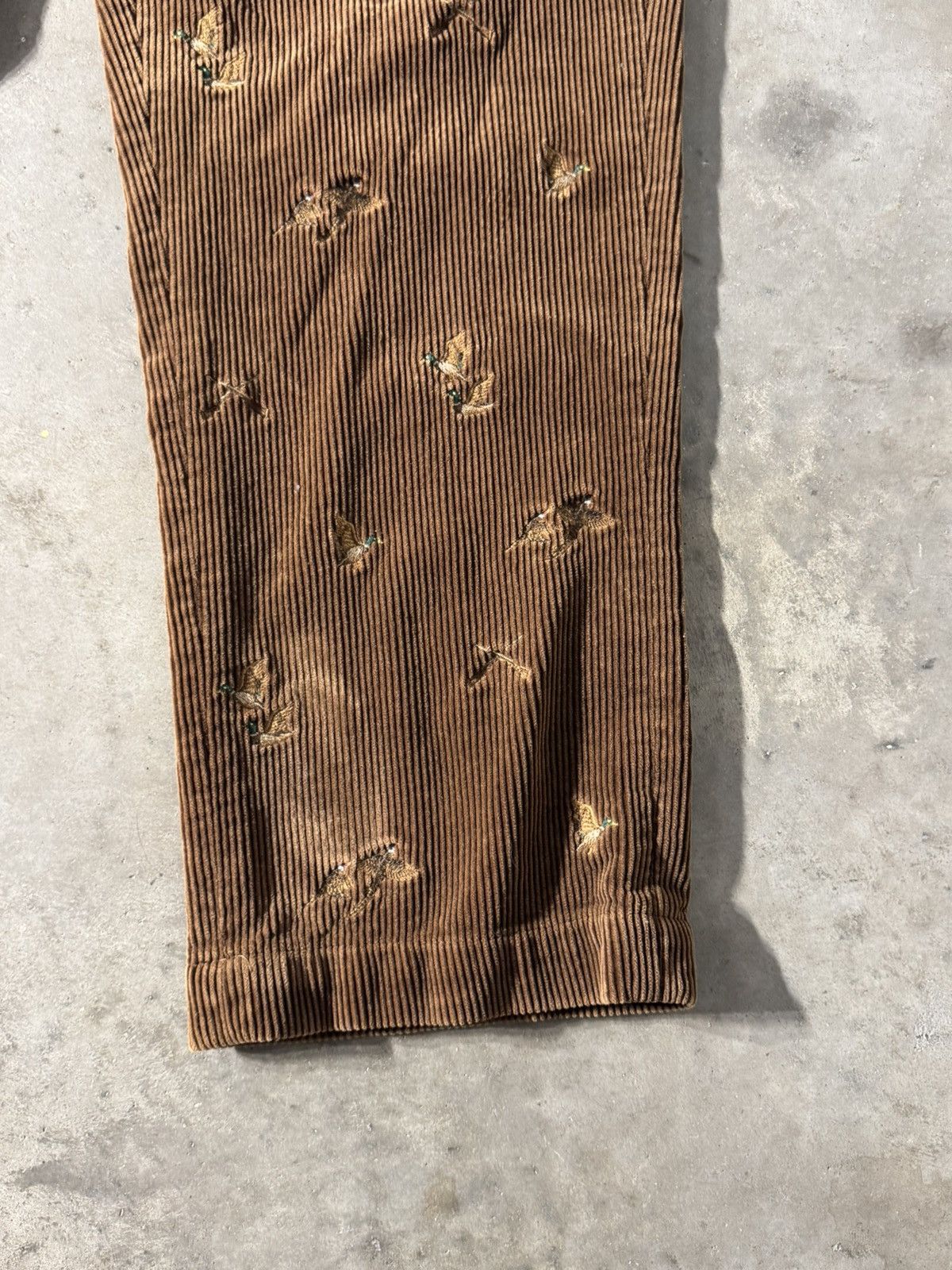Polo Ralph Lauren × Vintage Vintage Polo Pants Men’s 36x32 Mallard Duck Hunting Brown Size US 36 / EU 52 - 3 Thumbnail