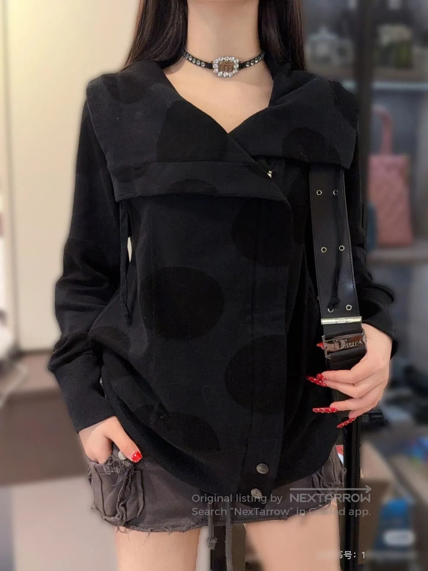 Vivienne Westwood Vivienne Westwood Black Polka Dot Hoodie. Size M / US 6-8 / IT 42-44 - 9 Thumbnail