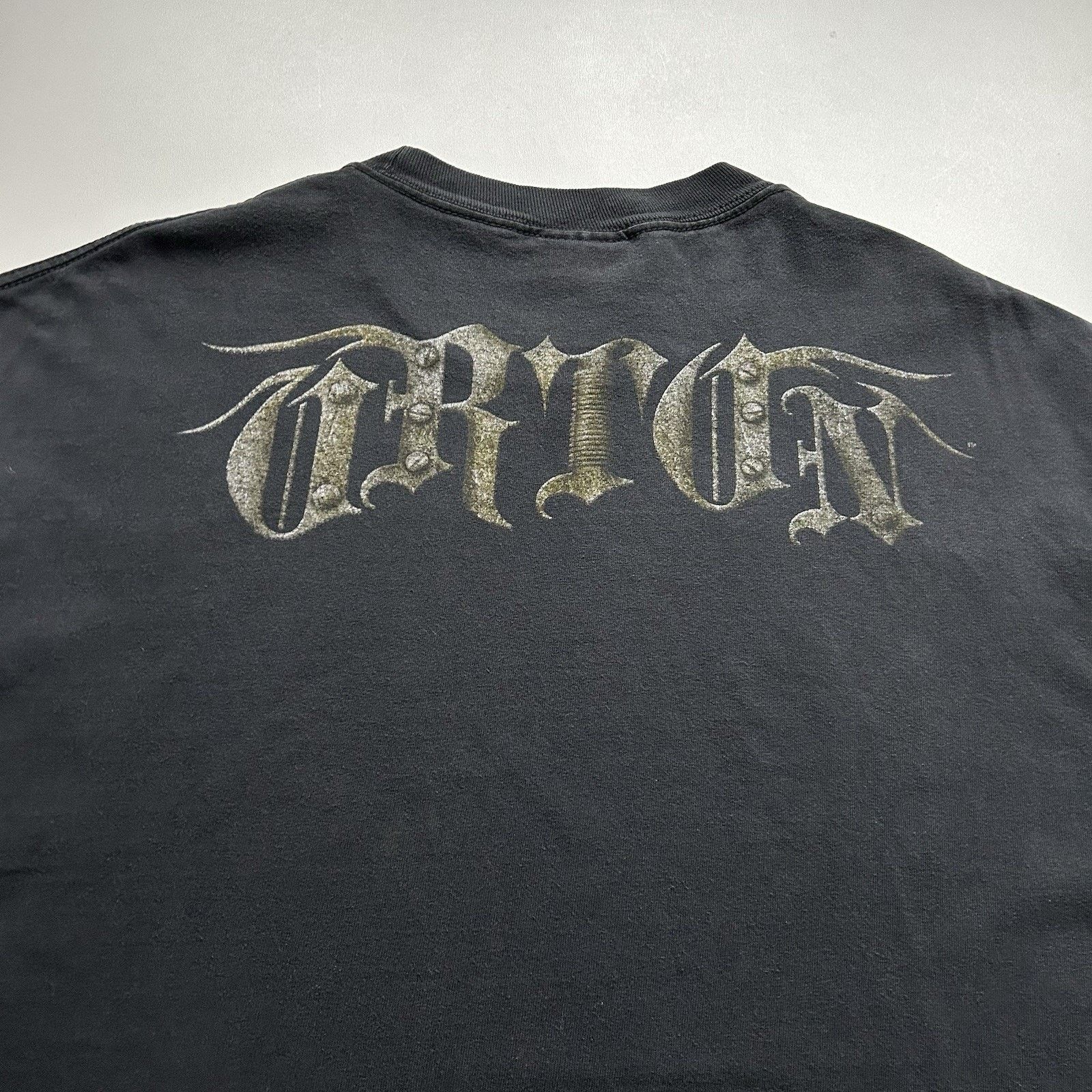 Vintage × WWE Vintage Y2K 2008 WWE Randy Orton T Shirt XL Faded Black Rare Size US XL / EU 56 / 4 - 4 Thumbnail