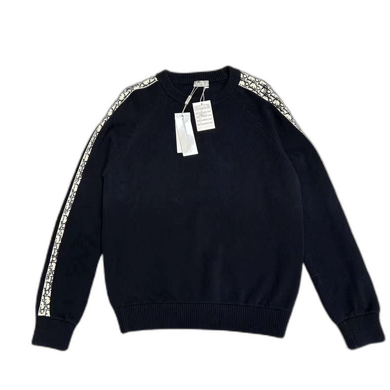 Dior Dior Black and White Knit Sweater XL Size US XL / EU 56 / 4 - 1 Thumbnail