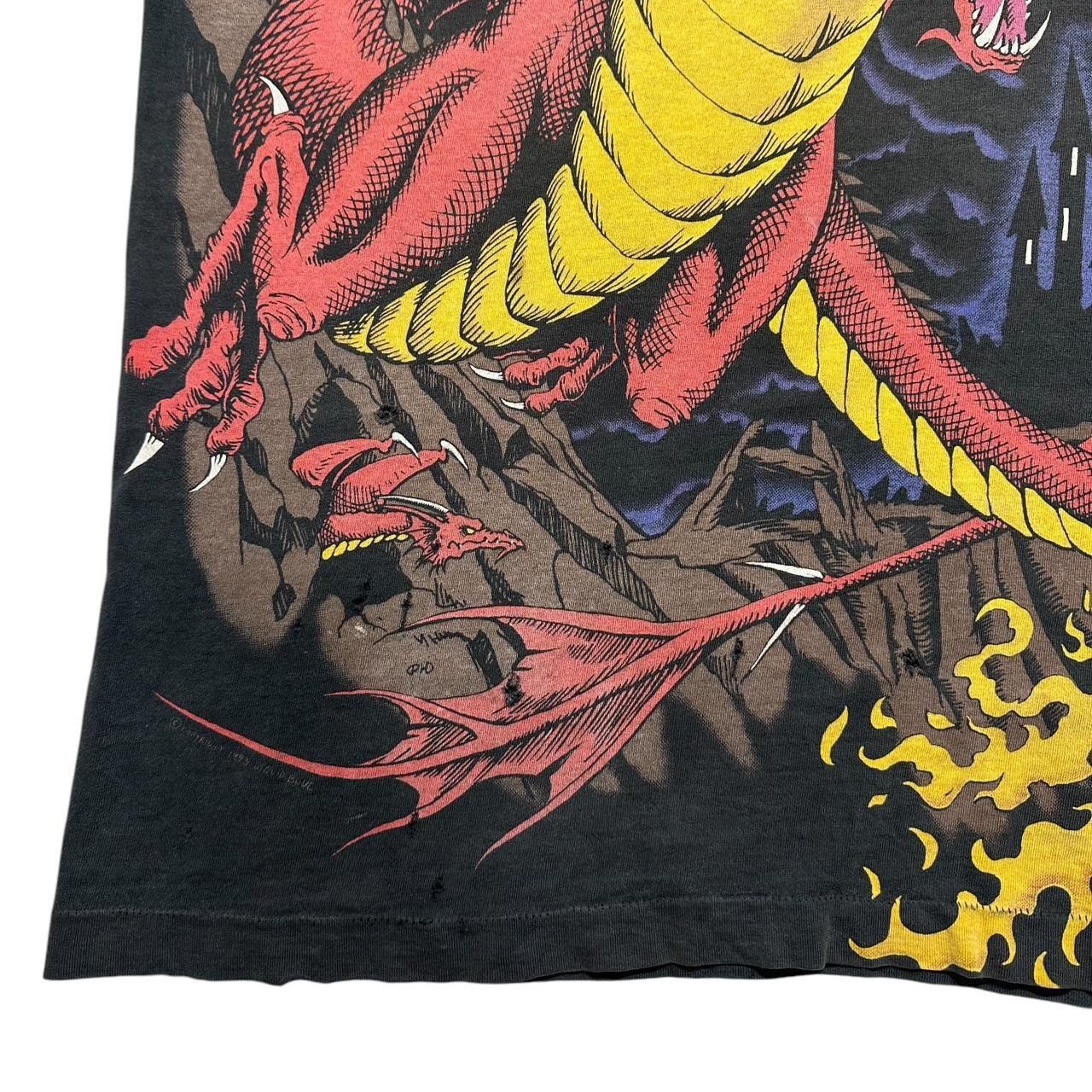 Liquid Blue × Vintage Vintage Liquid Blue Dragon Knight AOP T-Shirt Size US XL / EU 56 / 4 - 3 Thumbnail