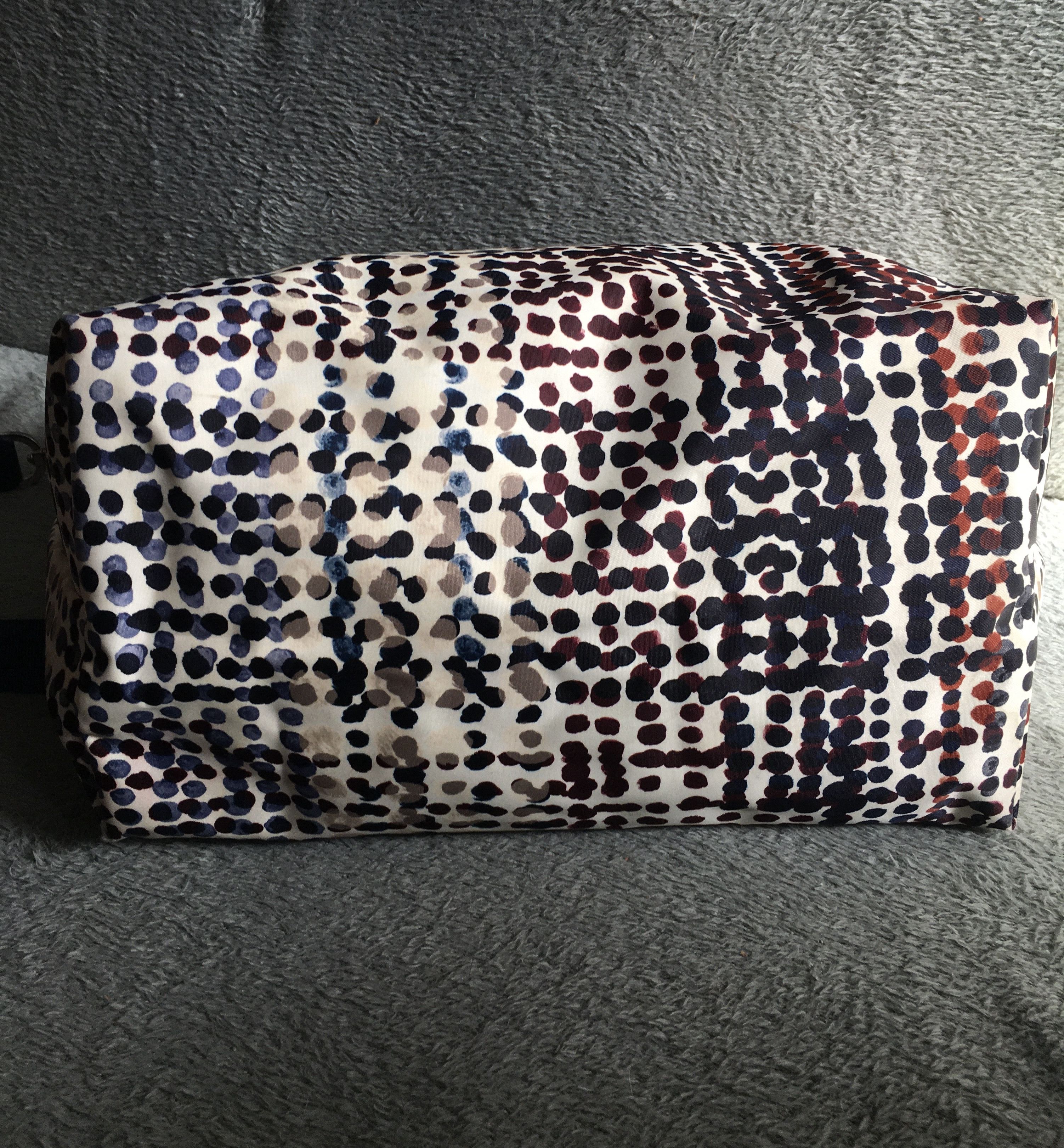 Longchamp LONGCHAMP Le Pliage Neo Blue Polka Dot Limited Edition Size ONE SIZE - 9 Thumbnail