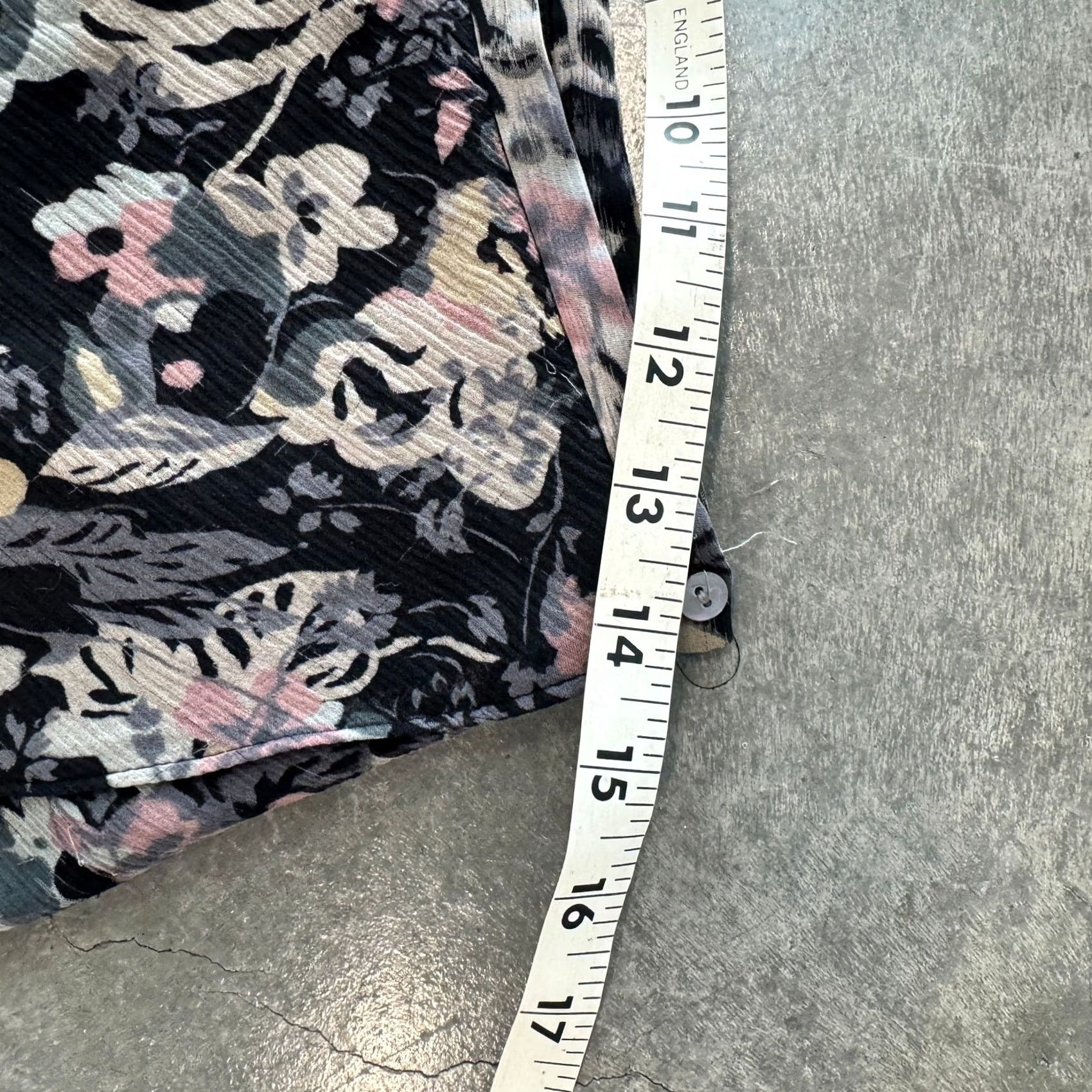 Layer 8 VINTAGE Y2K 90's 100% Silk Floral Flowy Midi Layer Fairy Boho Prairie Skirt SZ 8 Size 30" / US 8 / IT 44 - 5 Thumbnail