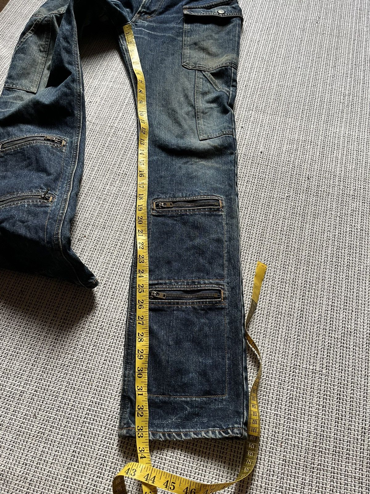 Undercover Undercover AW02 Witch Cargo Denim Bush pants Size US 31 - 17 Thumbnail