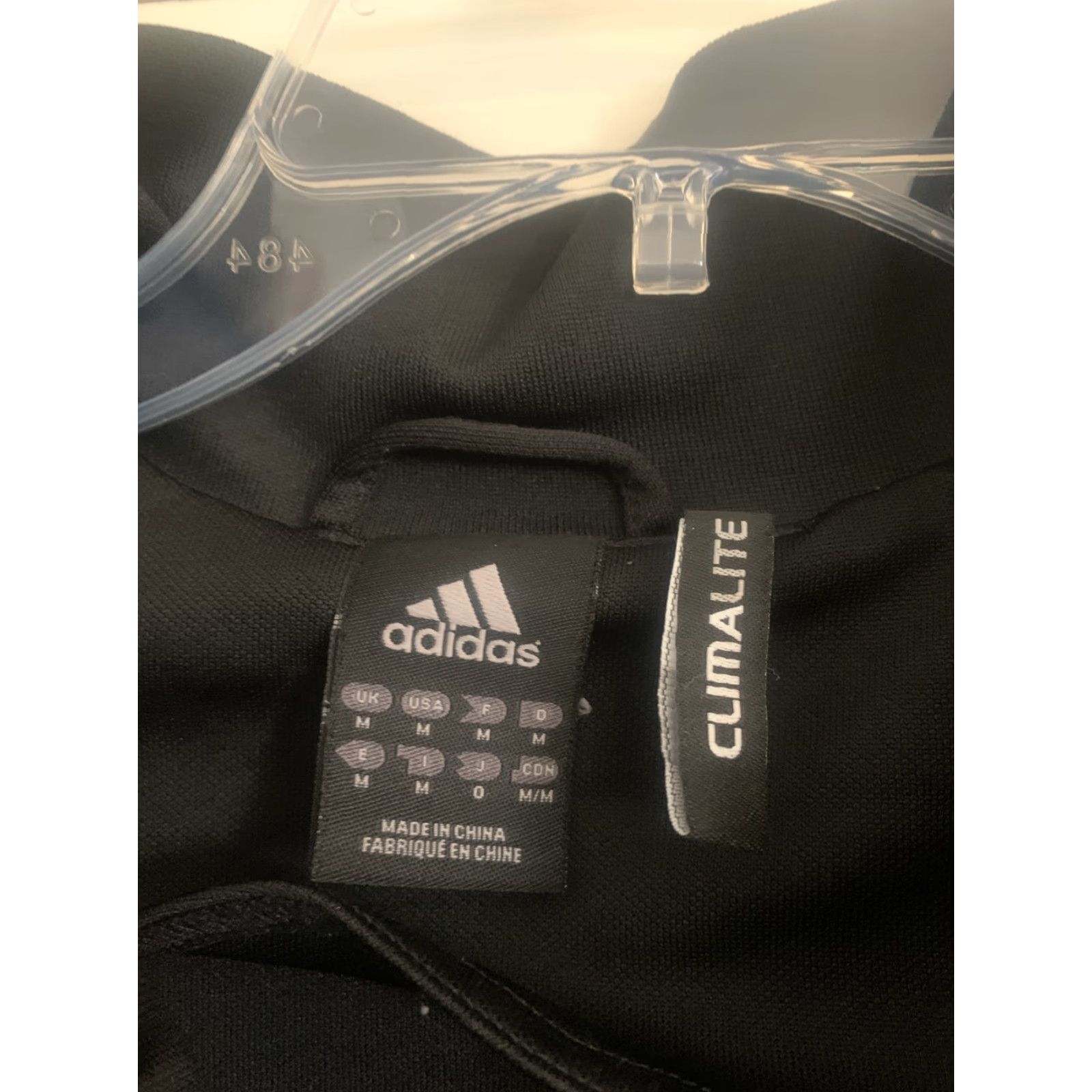 Adidas Adidas Predator Track Jacket Climalite Zip Up Medium Men Black Size US M / EU 48-50 / 2 - 6 Thumbnail