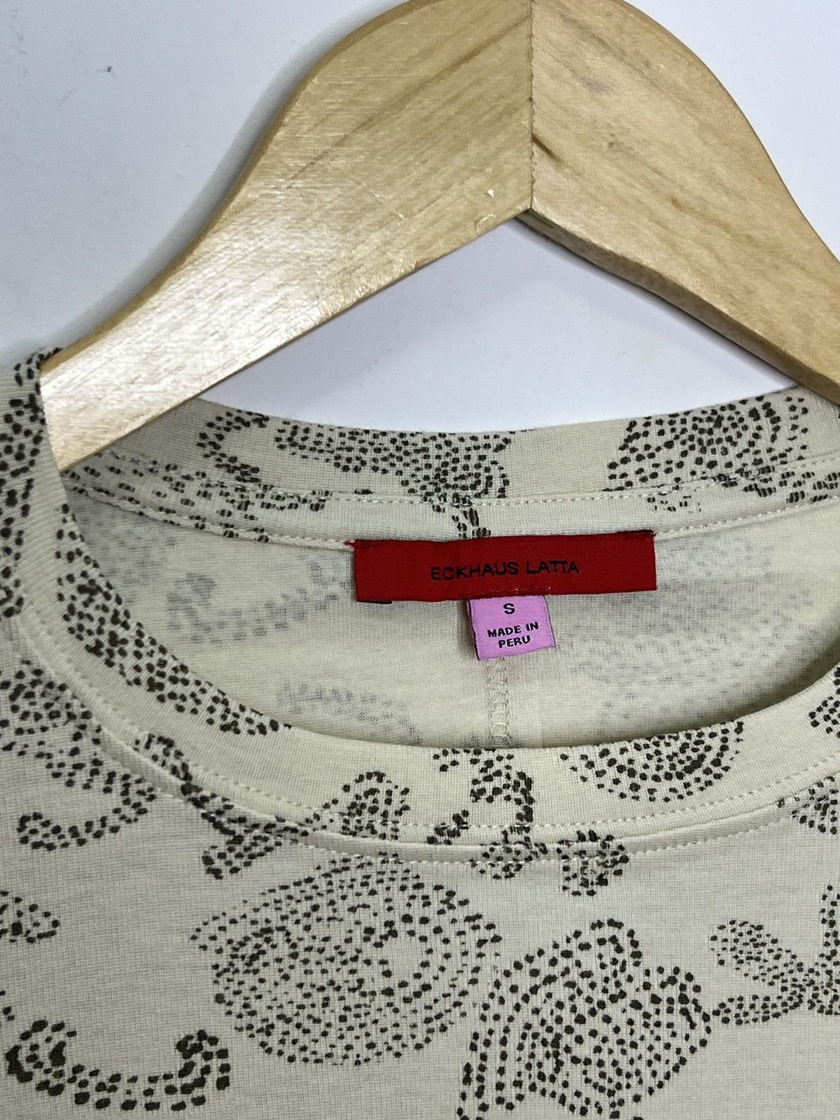 Eckhaus Latta Eckhaus Latta Lapped Baby Tee Size S / US 4 / IT 40 - 6 Thumbnail