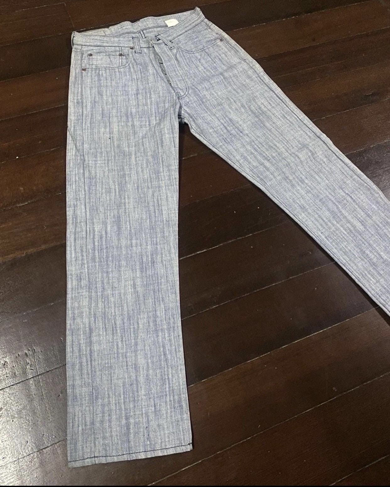 Sugar Cane Vintage Sugar Cane lot 286 wide leg non selvedge nice Size US 30 / EU 46 - 4 Thumbnail