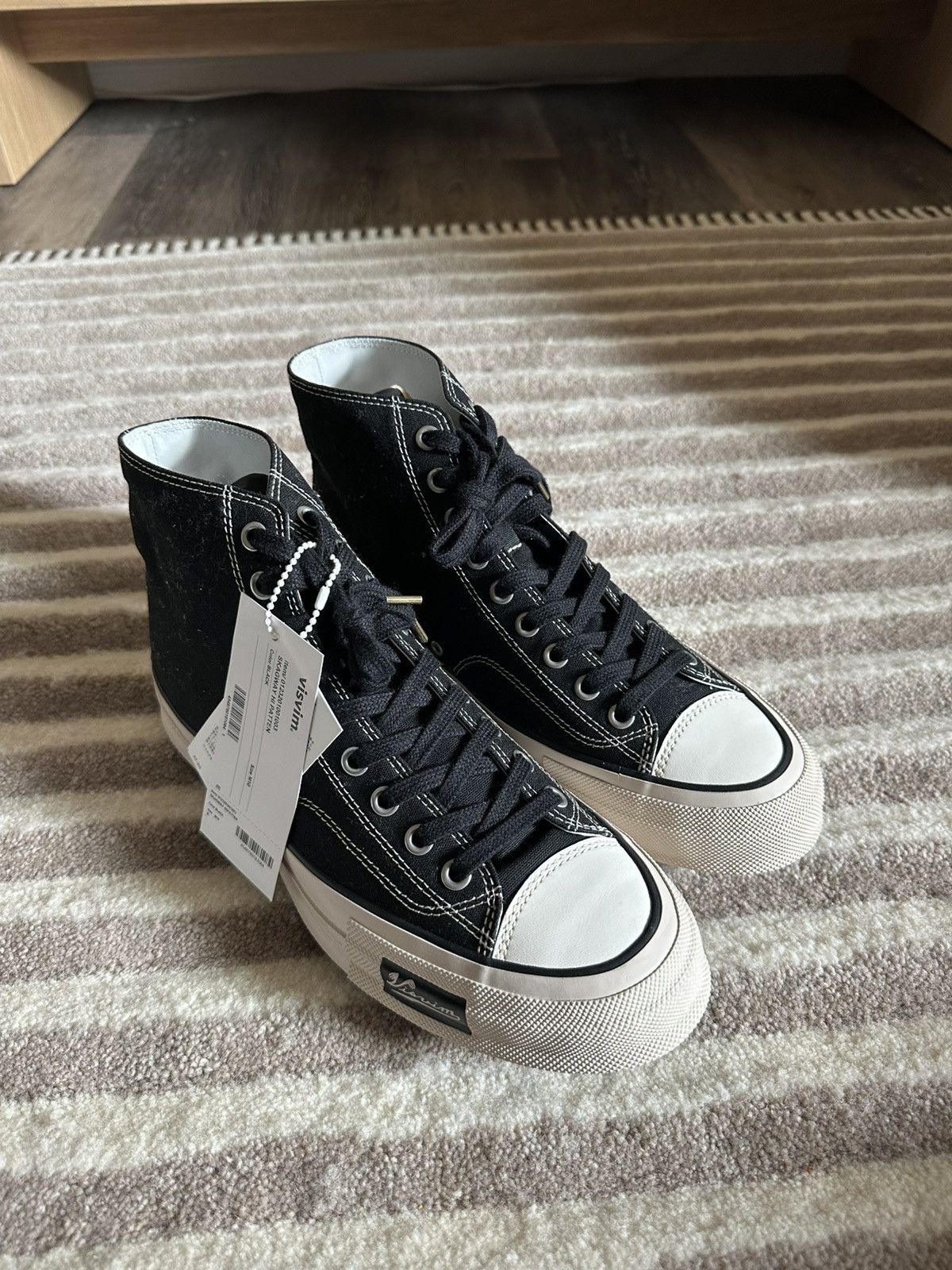 Visvim Skagway Hi Patten Black