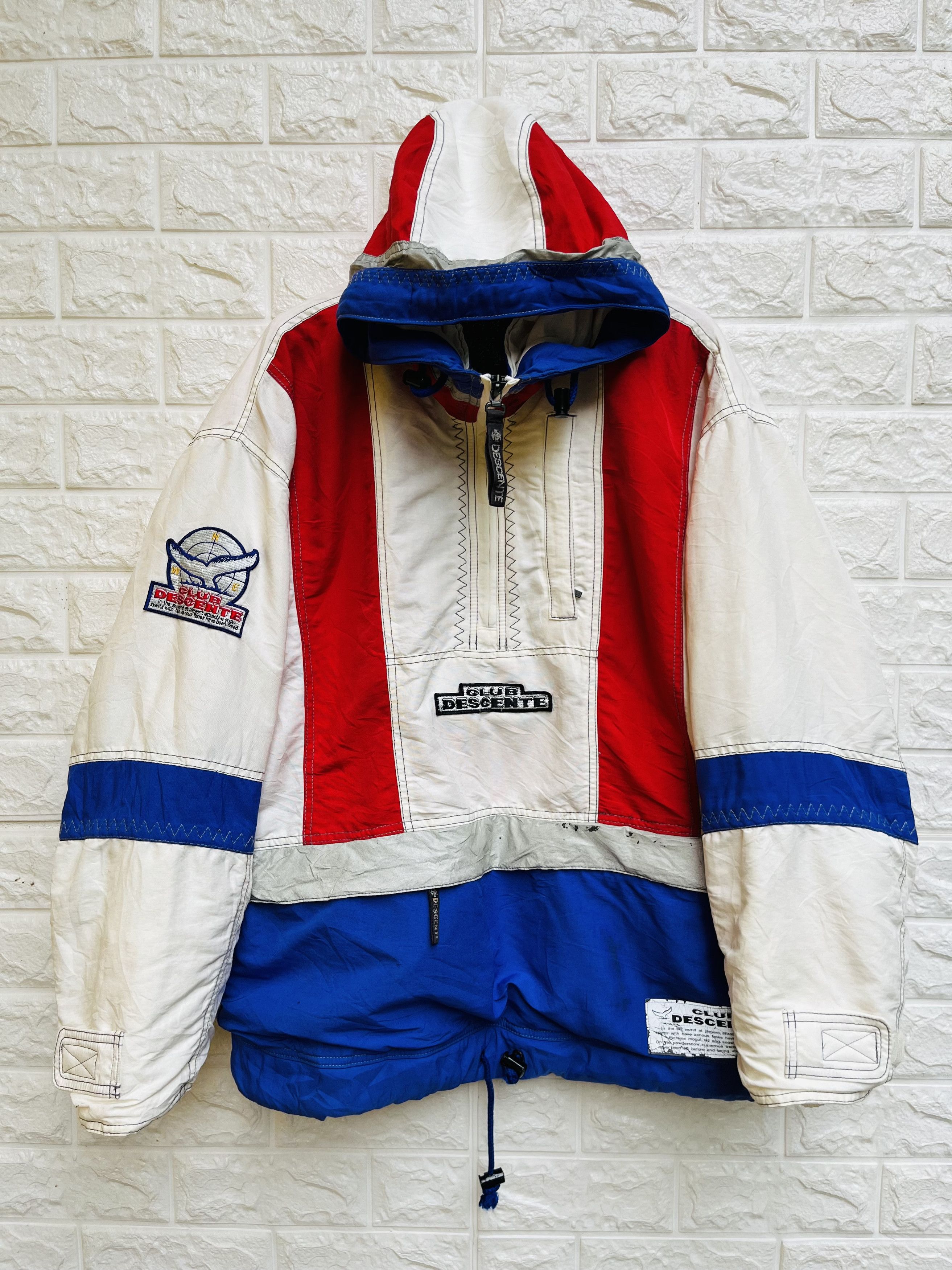 Vintage Club Descente Japanese Designer Fashion Style