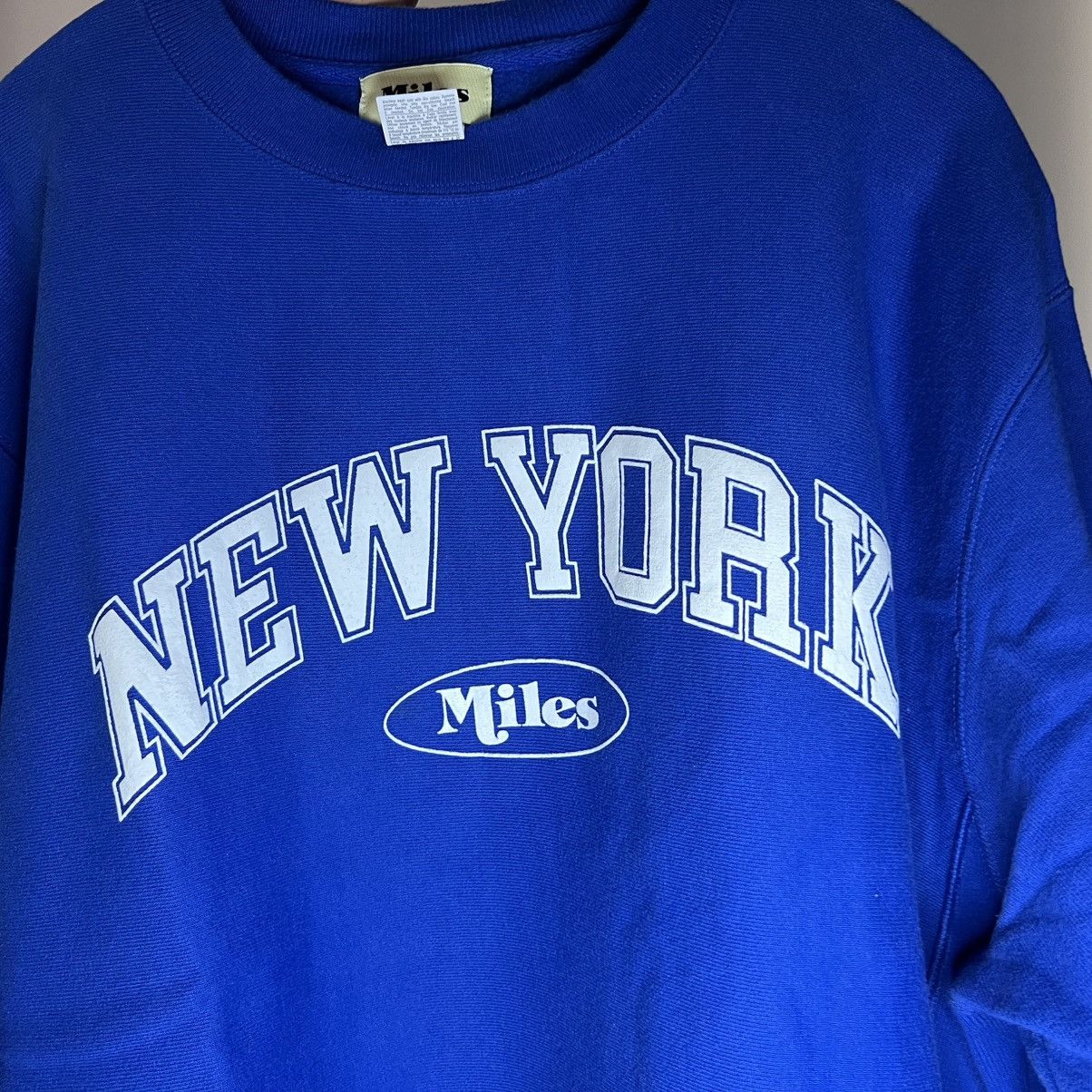 Miles New York MILES NEW YORK CHAMPION CREWNECK Size US L / EU 52-54 / 3 - 3 Thumbnail