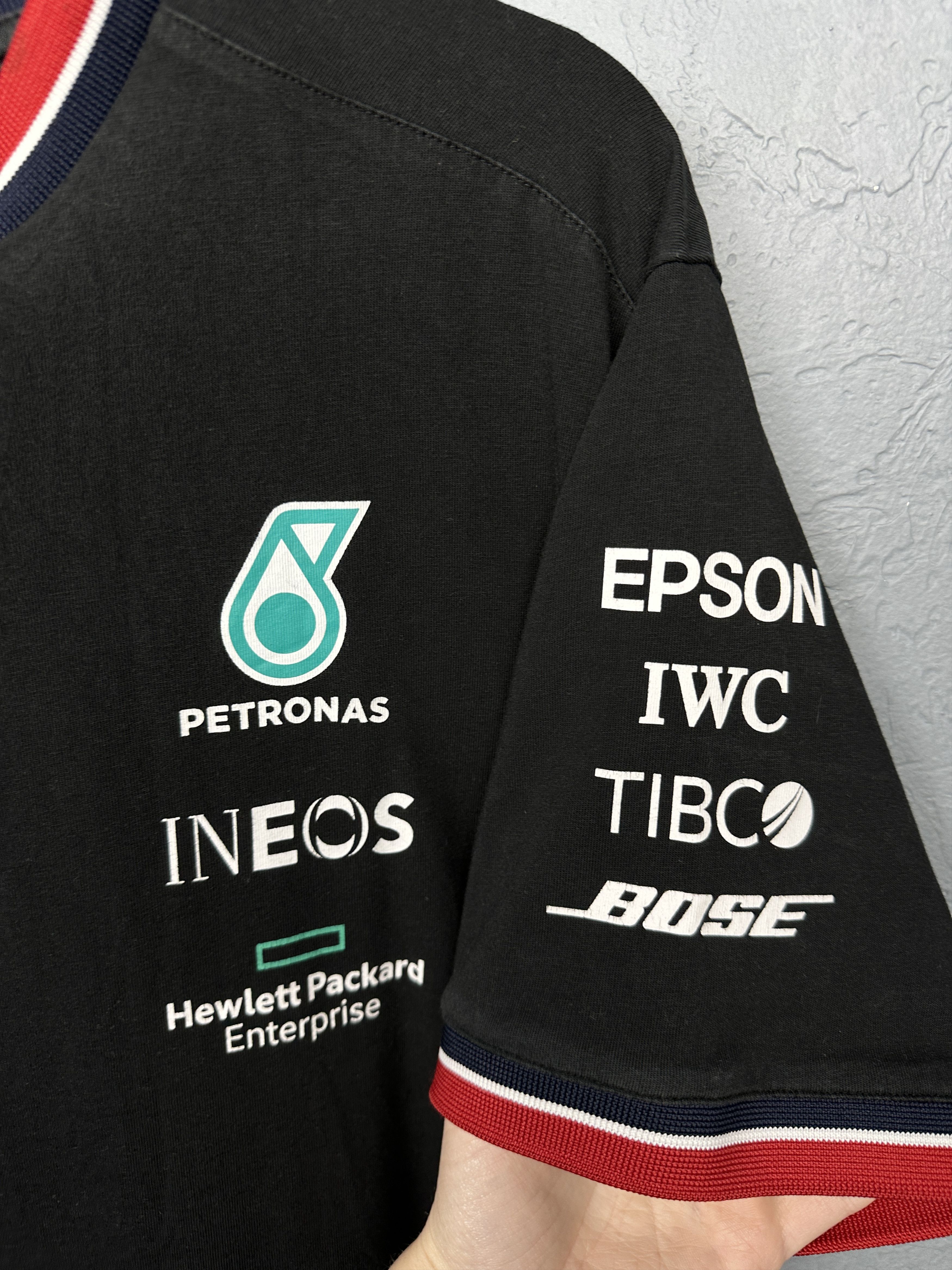 Mercedes-Benz Mercedes Benz AMG Petronas Team Mens T-Shirt Size US XL / EU 56 / 4 - 4 Thumbnail