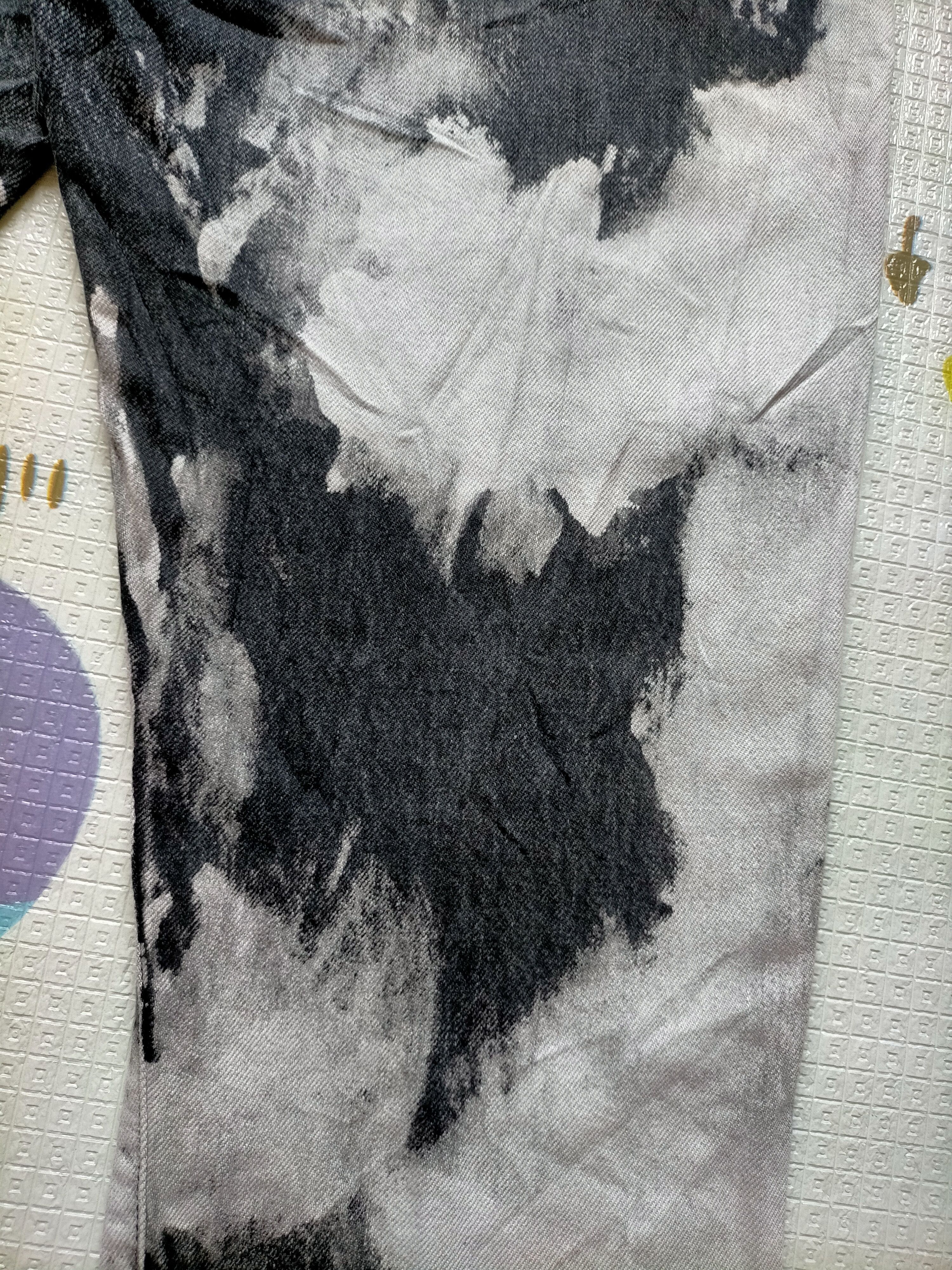 Saint Laurent Paris Saint Laurent Paris D 02 M/SK - LW Destroyed Acid Wash Size US 34 / EU 50 - 16 Thumbnail