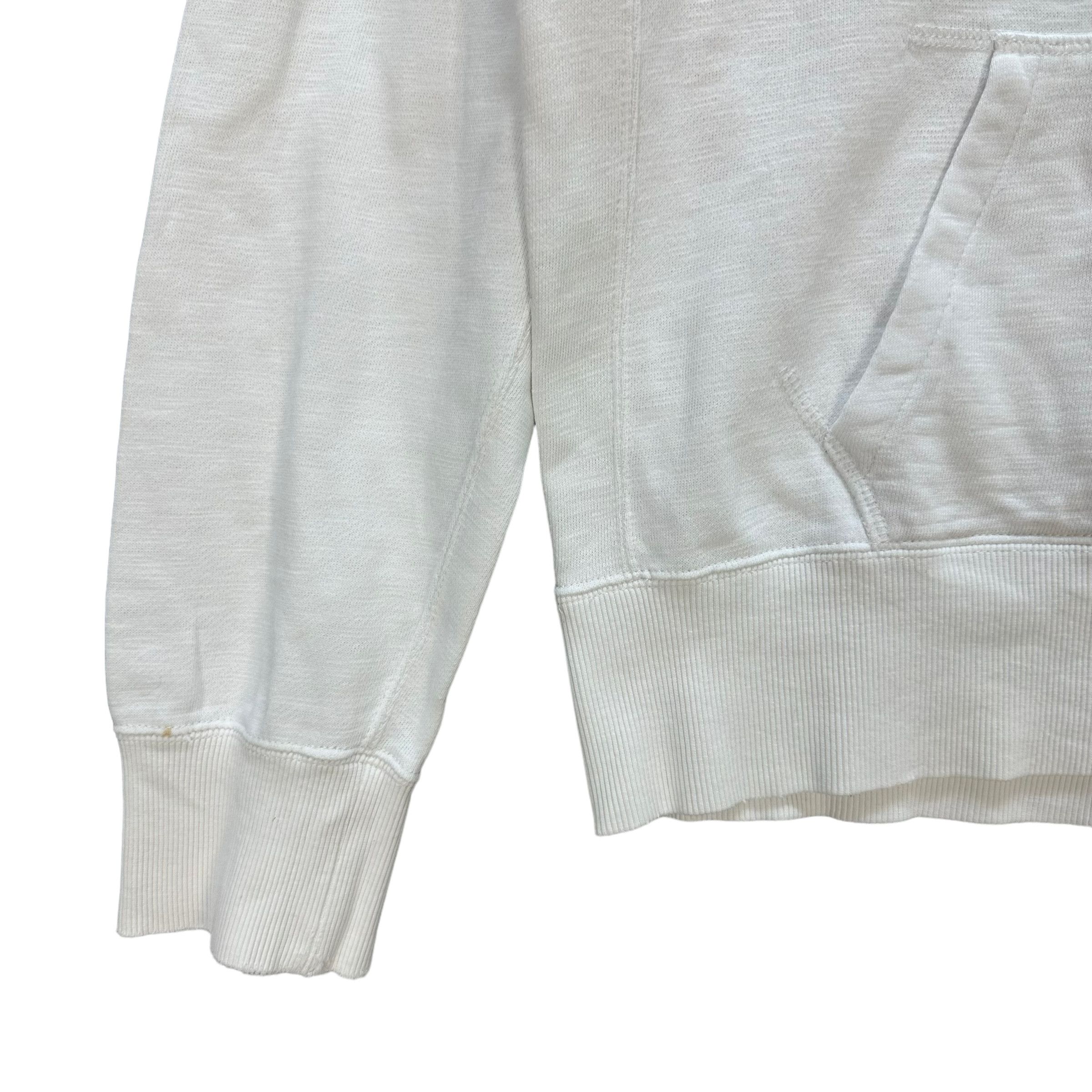 Rusty TRASHED RUSTY Big Logo White Sweatshirts Surfwear #A2-0034 Size US M / EU 48-50 / 2 - 6 Thumbnail