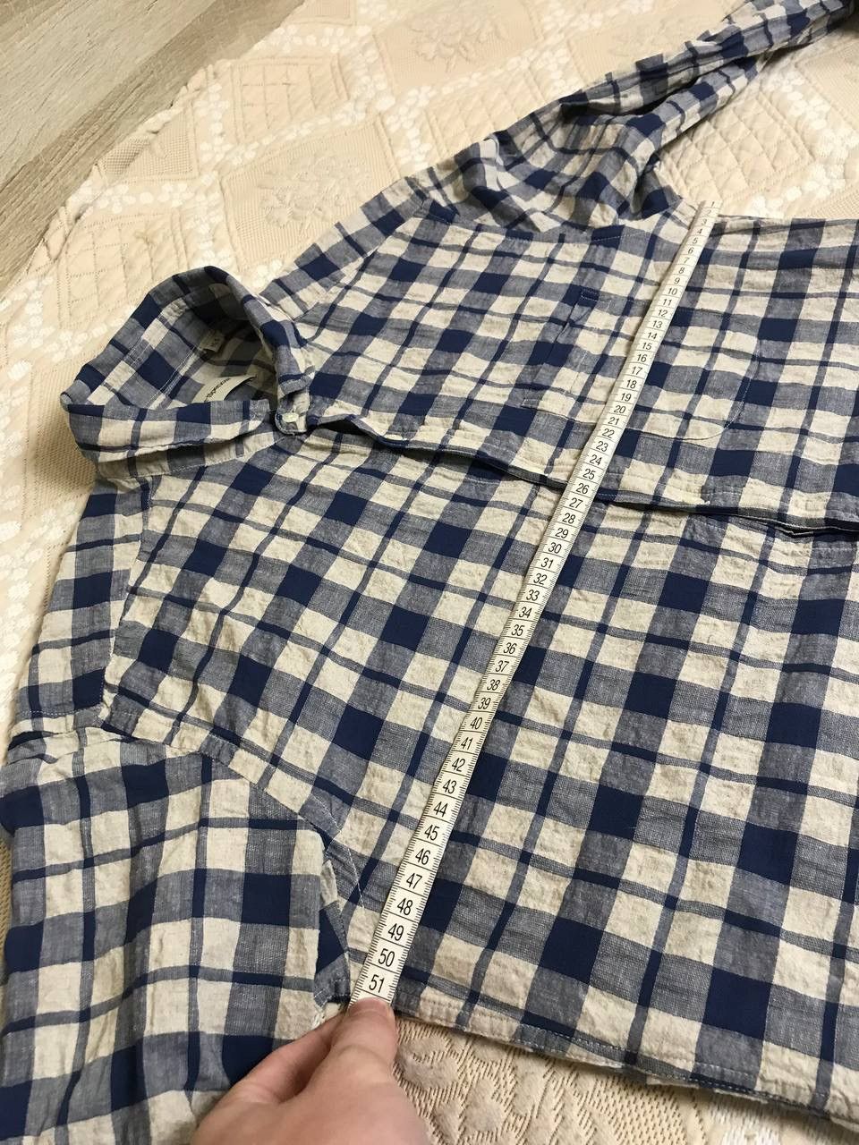 Oliver Spencer 🔥 Oliver Spencer Button Up Linen Cotton Shirt Long Sleeve Size US M / EU 48-50 / 2 - 11 Thumbnail