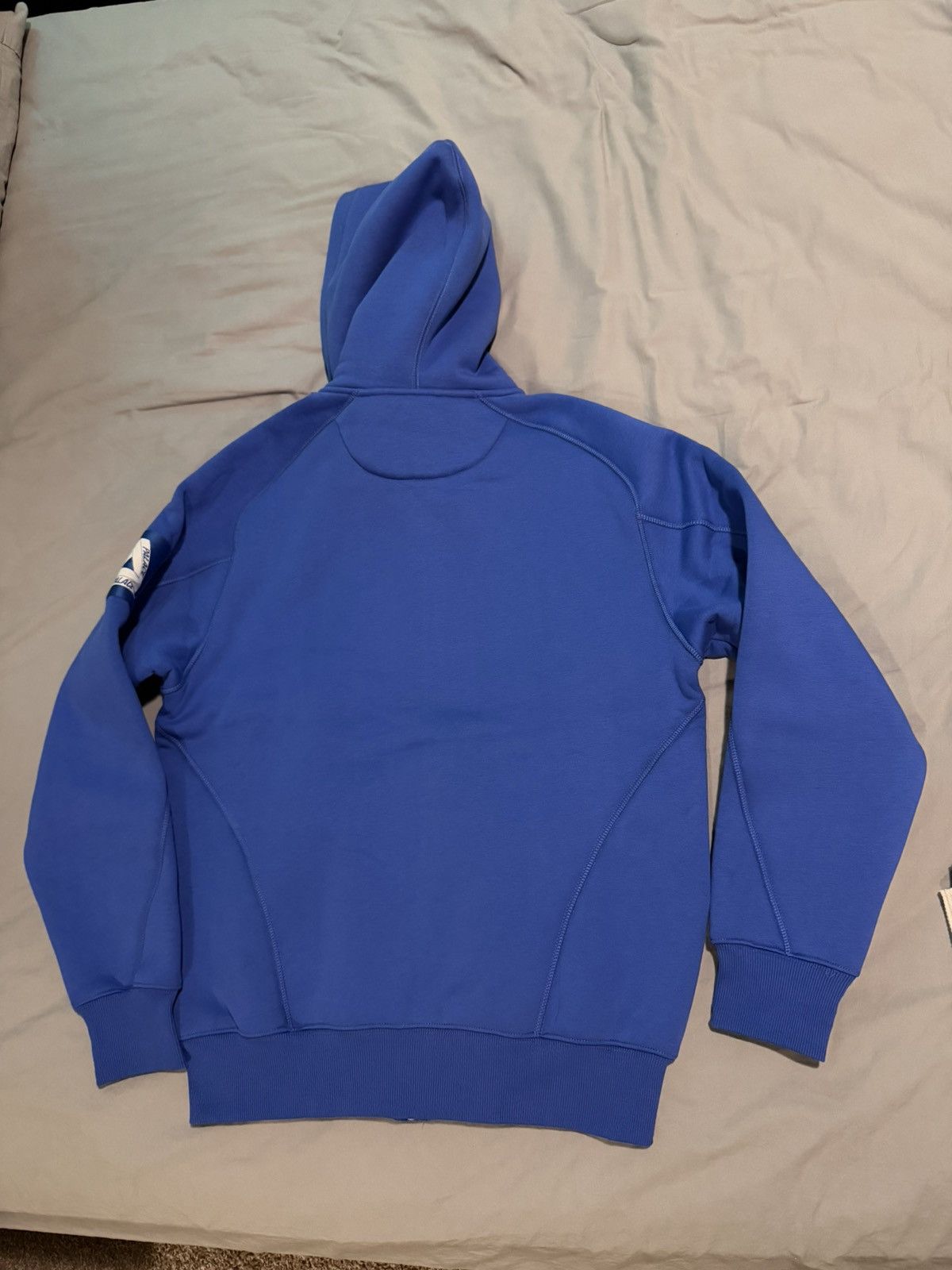 Palace SS24 Palace Palatial Blue Bonded Sherpa Zip Hood Size US M / EU 48-50 / 2 - 4 Thumbnail